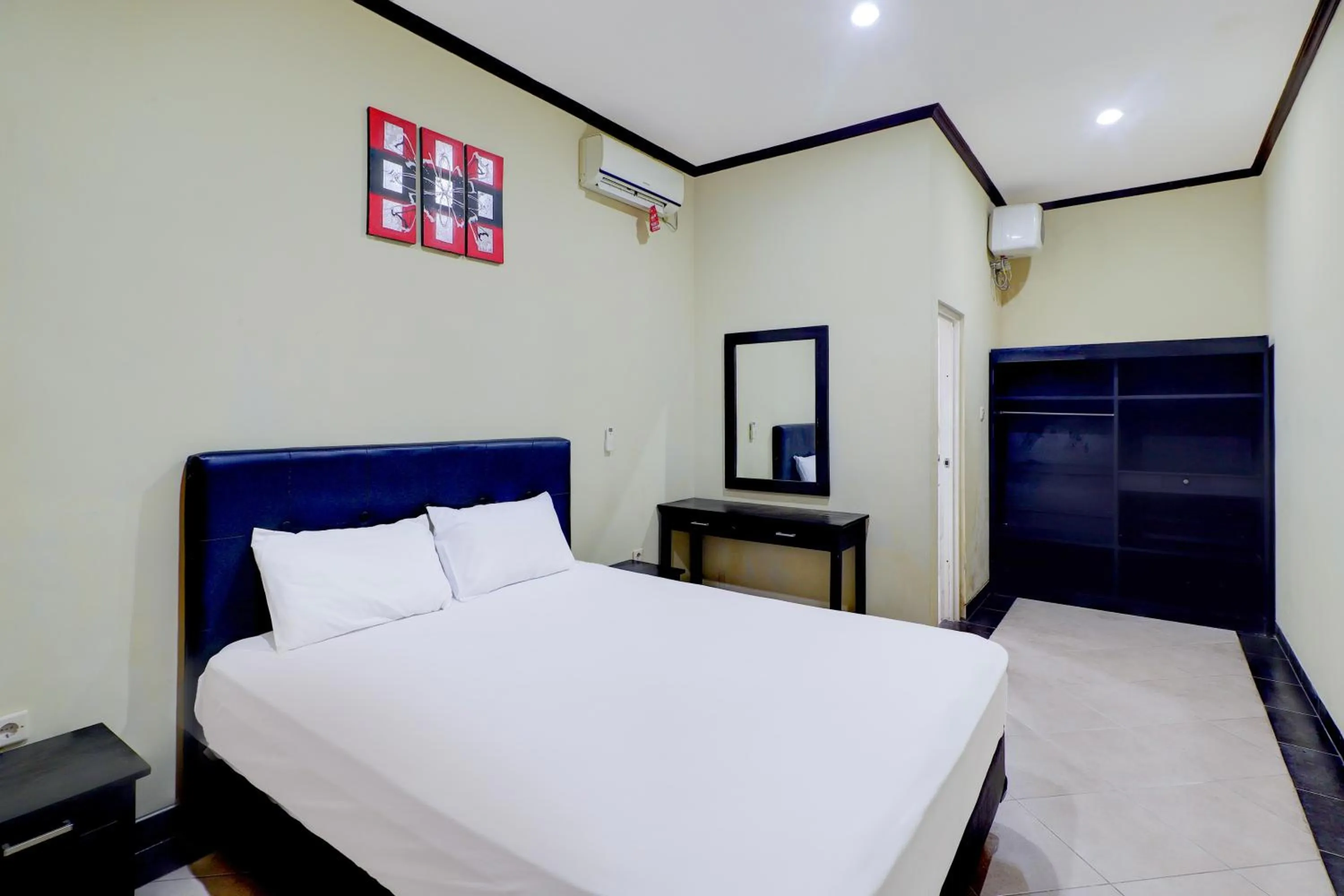 Bedroom, Bed in Collection O Near Bali Royal Hospital Renon Formerly JC Boutique Hotel
