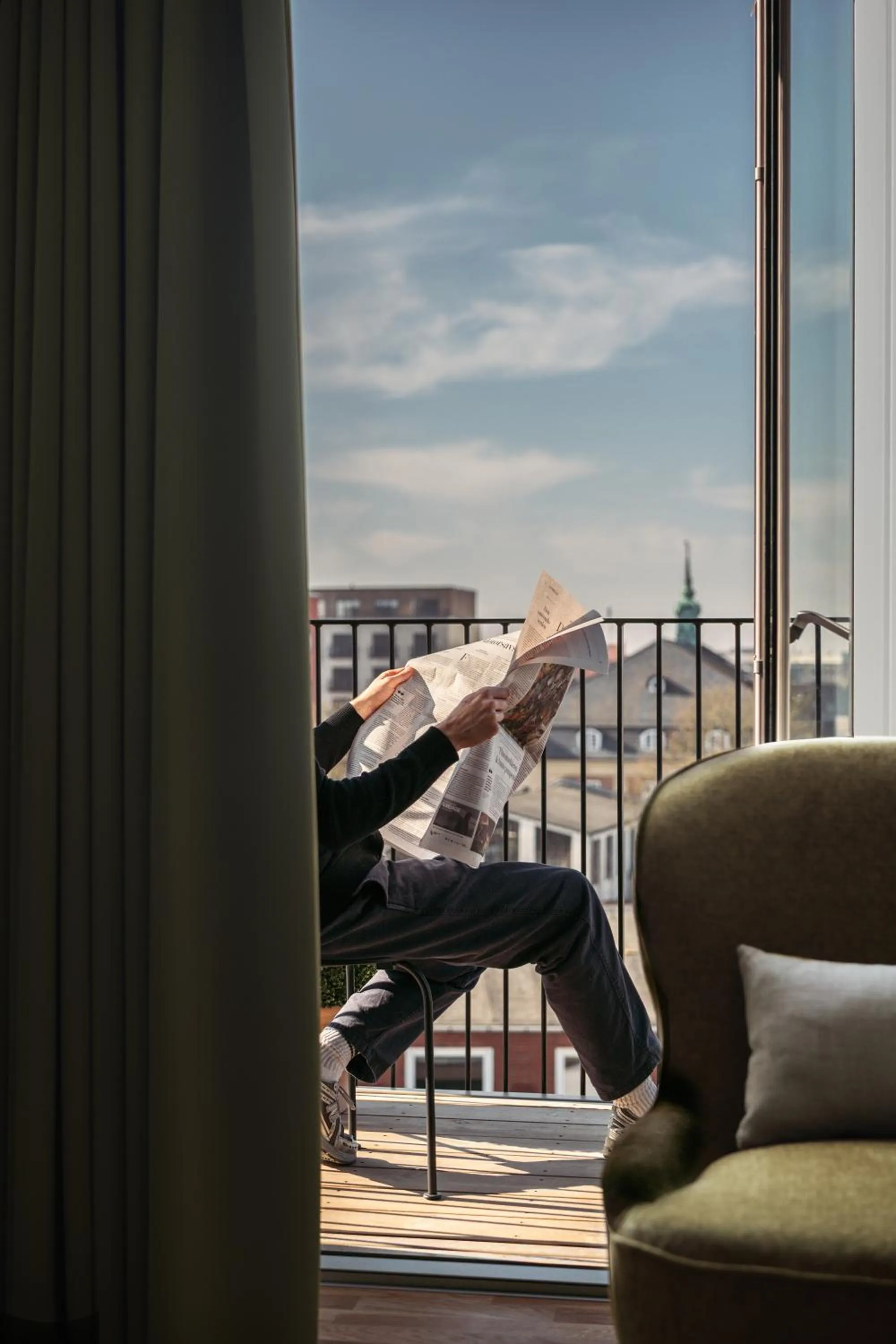 Balcony/Terrace in Clover House by Daniel&Jacob's