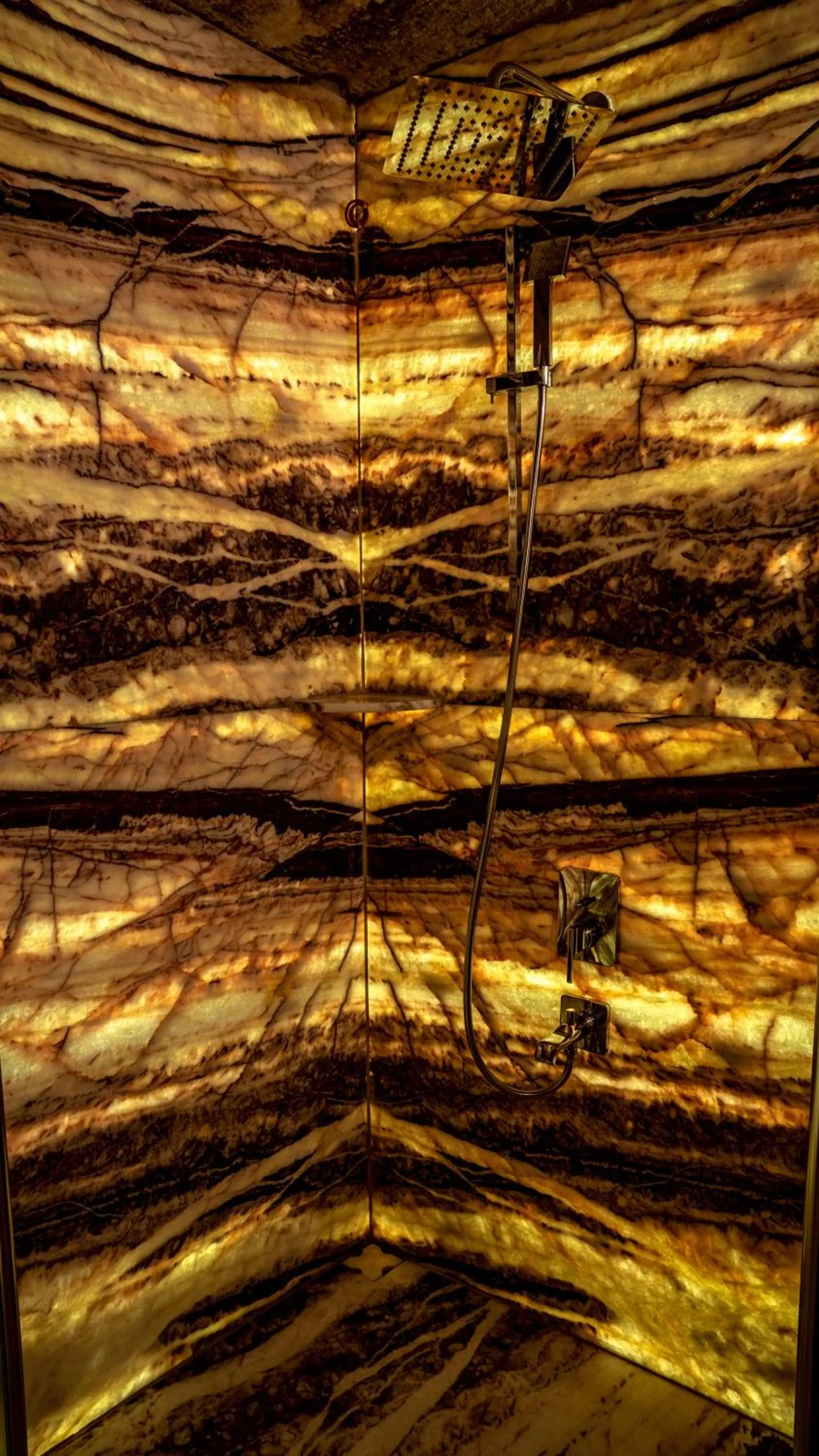 Shower in Elika Cave Suites & Spa