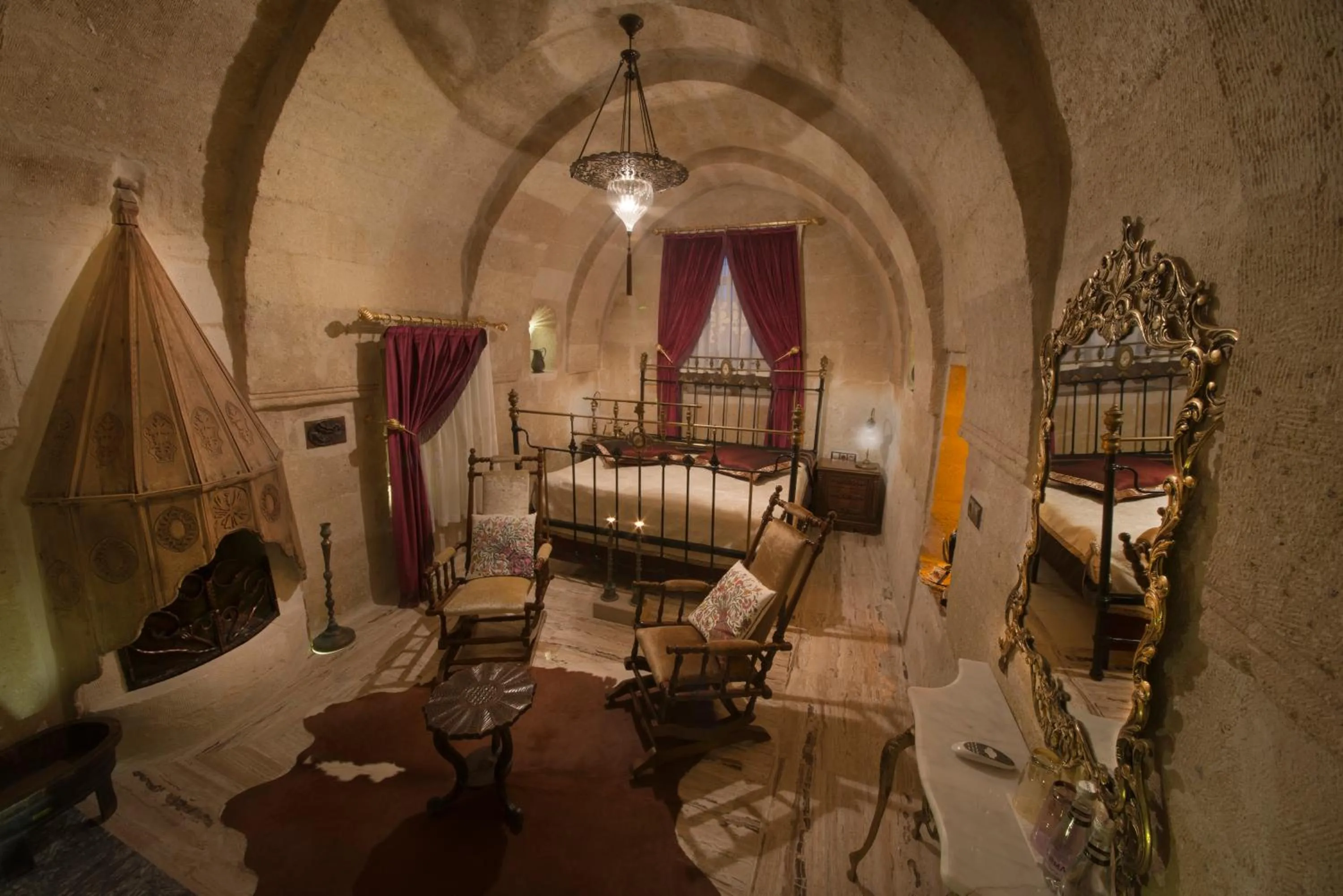 Living room in Elika Cave Suites & Spa