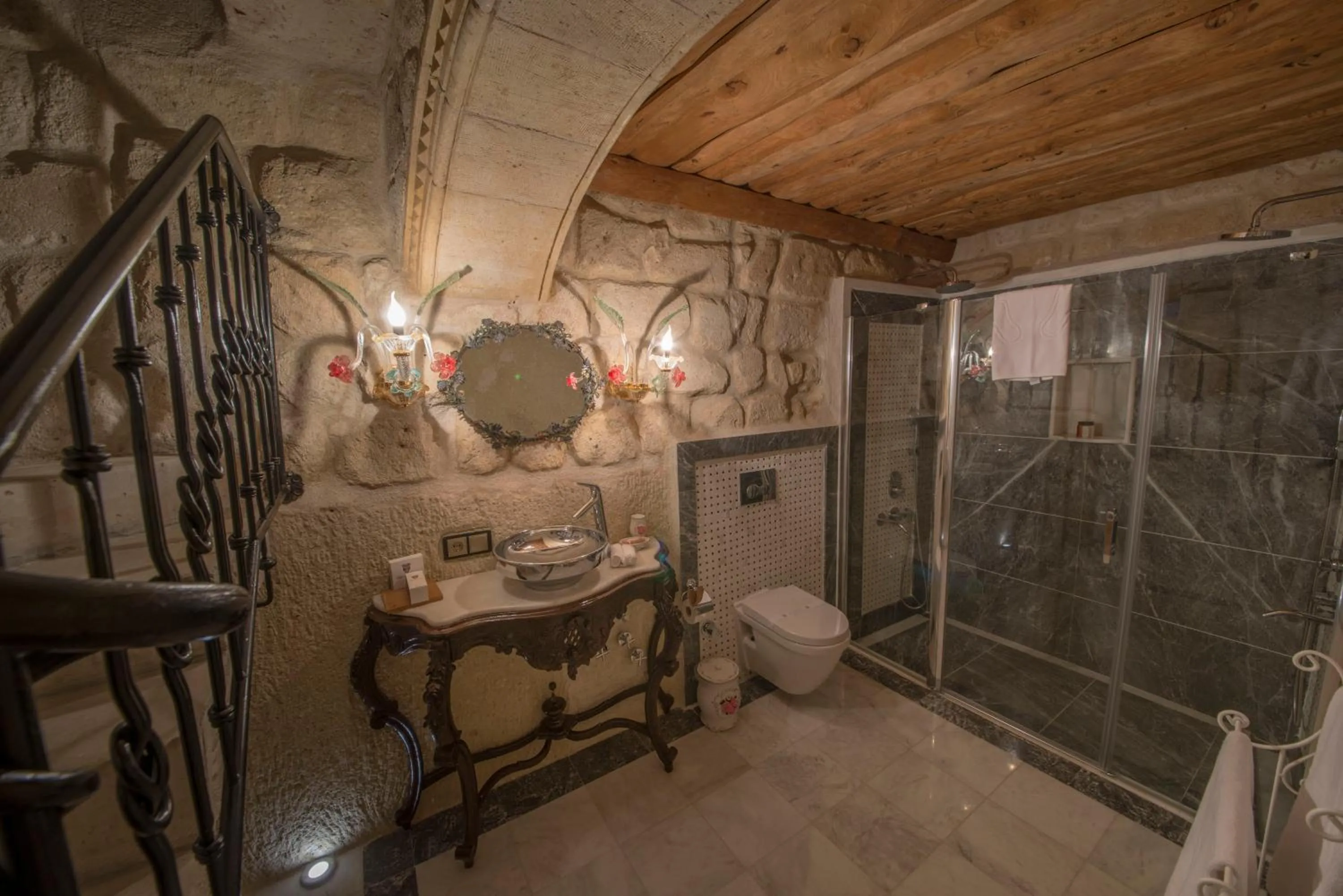 Bathroom in Elika Cave Suites & Spa