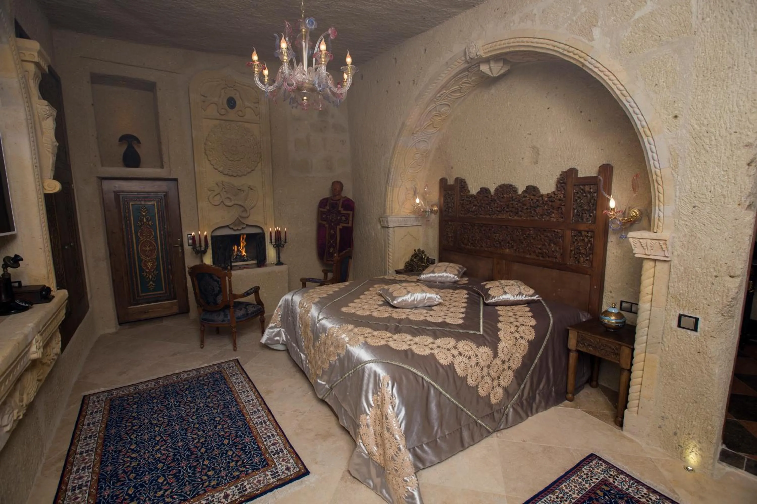 Bedroom in Elika Cave Suites & Spa