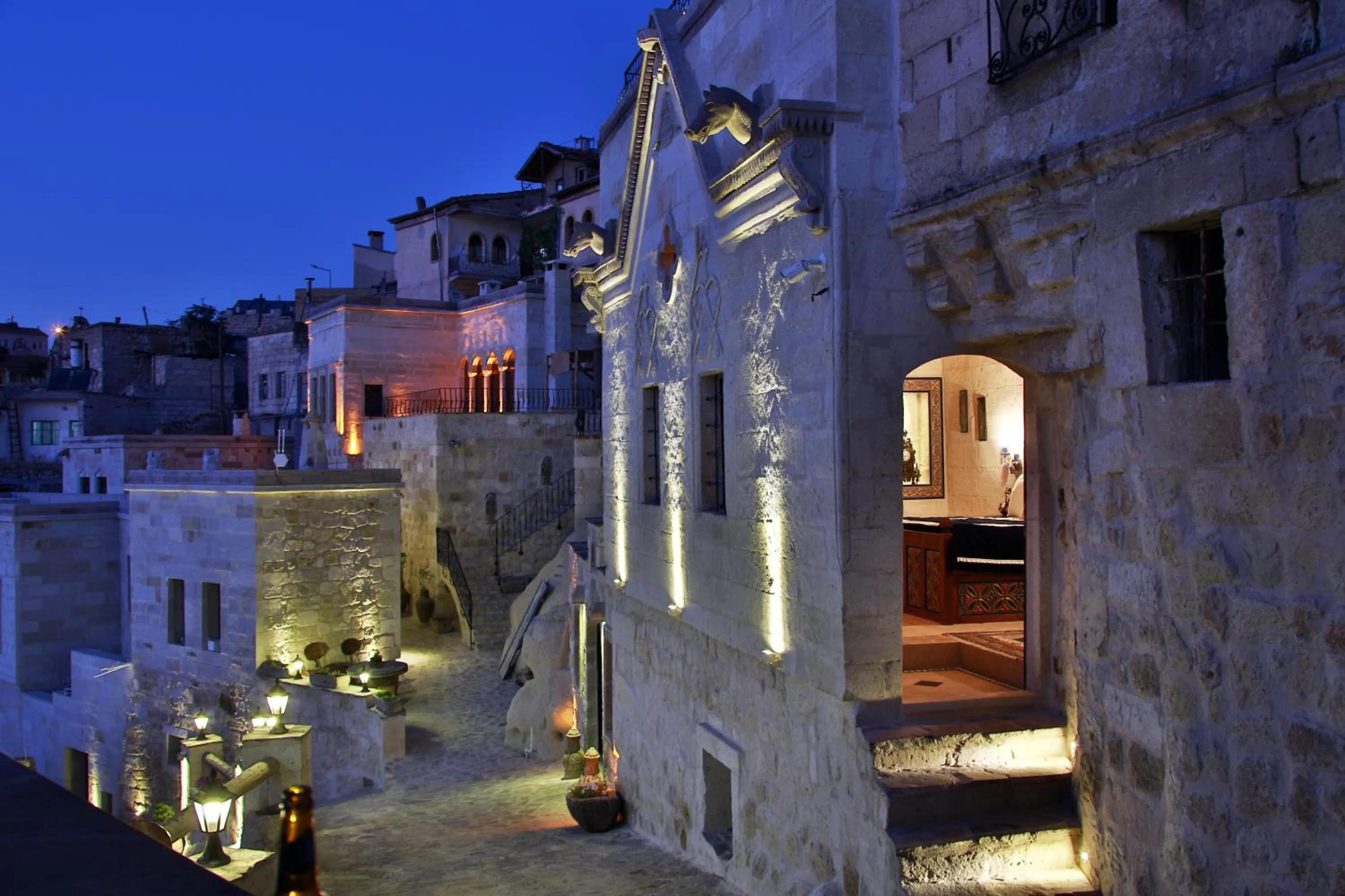 Facade/entrance in Elika Cave Suites & Spa