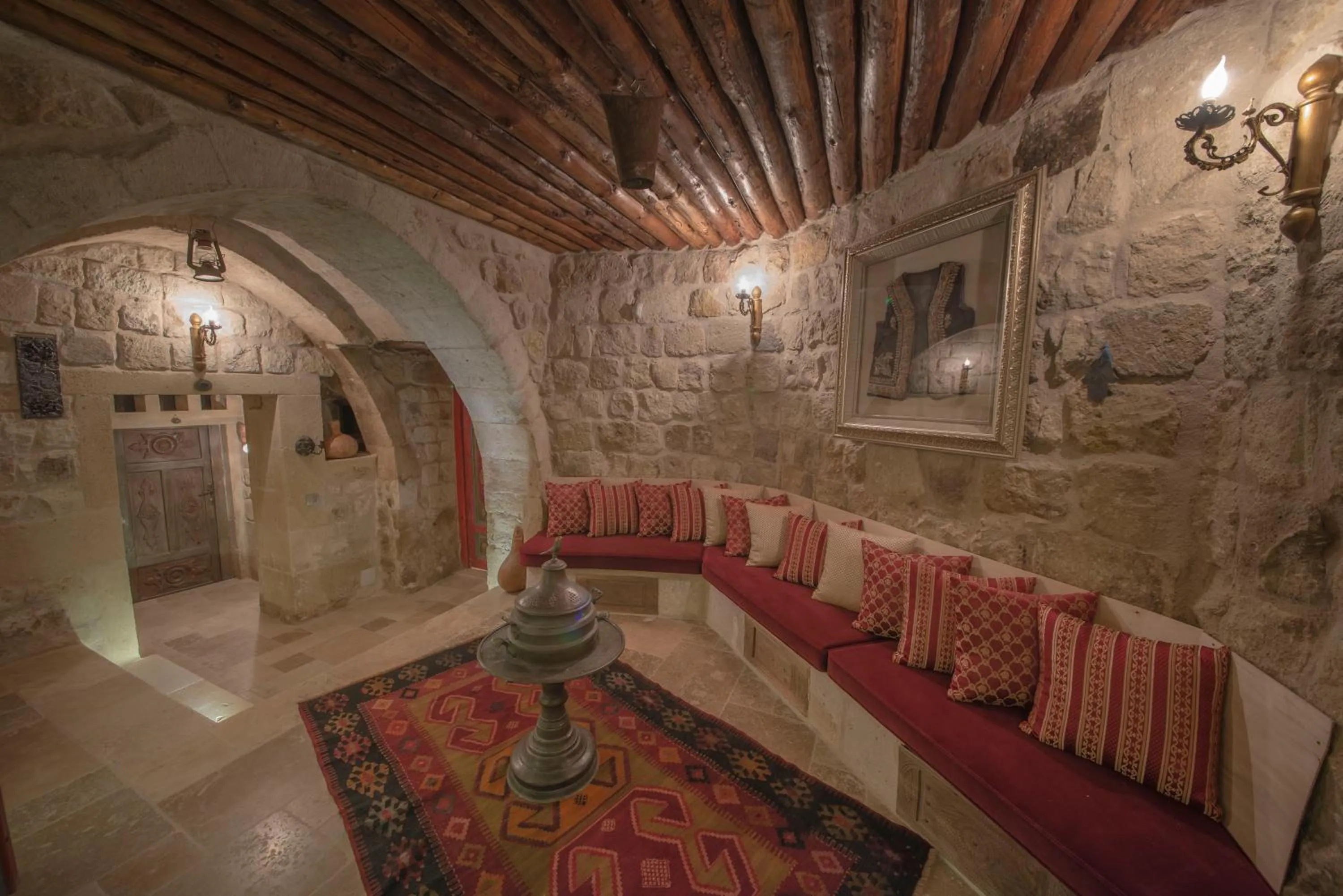 Living room in Elika Cave Suites & Spa