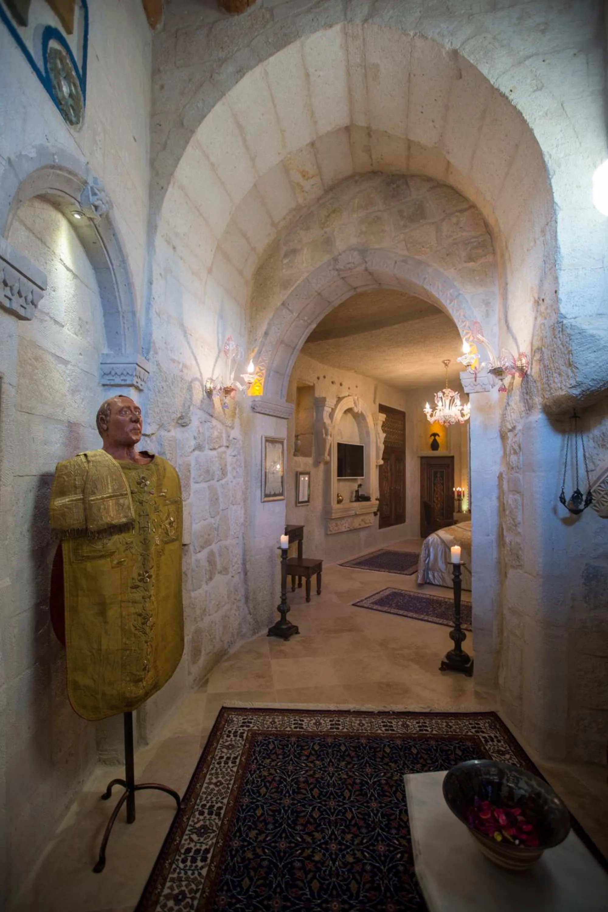 Decorative detail in Elika Cave Suites & Spa