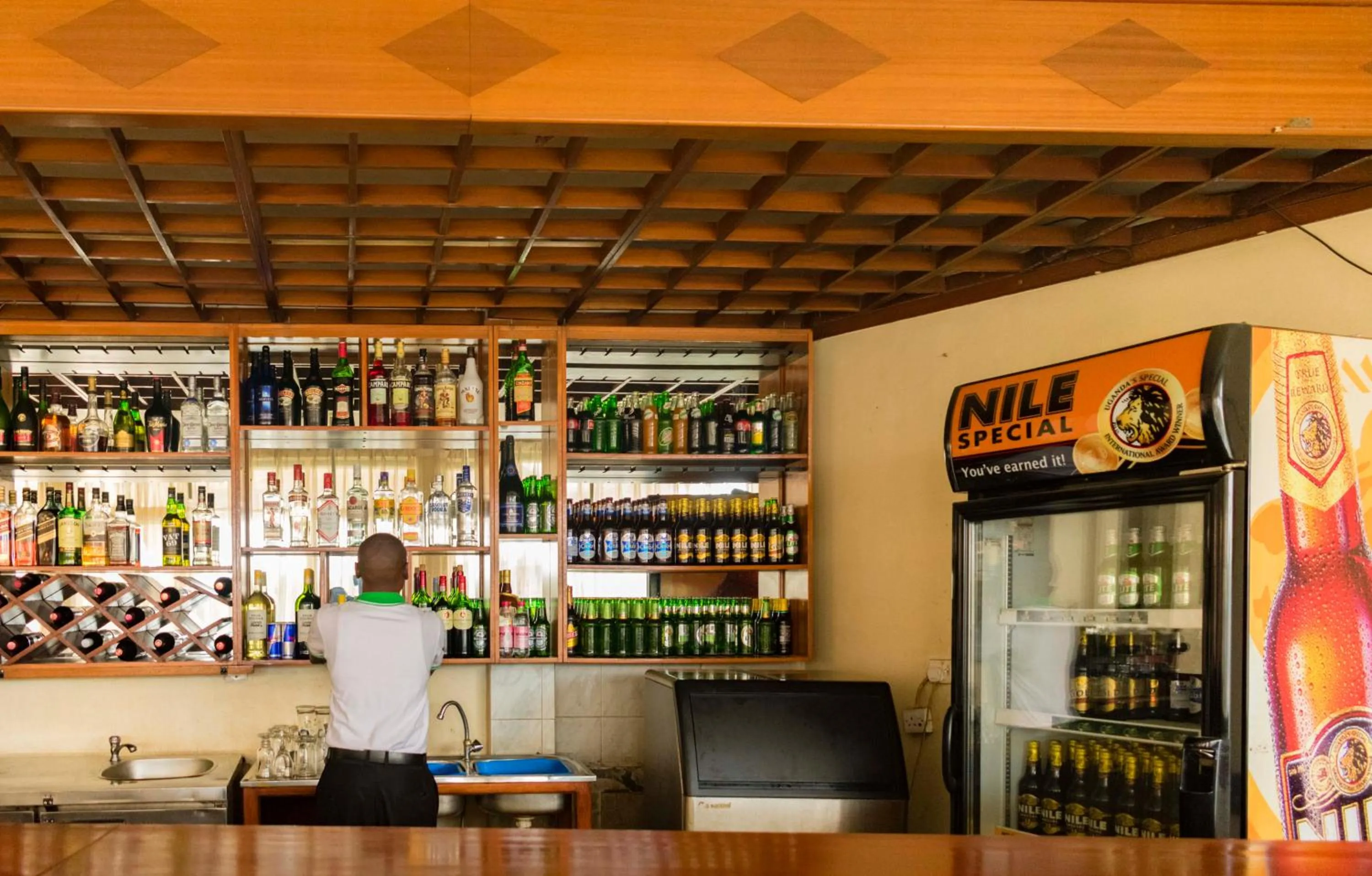 Lounge or bar in Agip Motel Mbarara