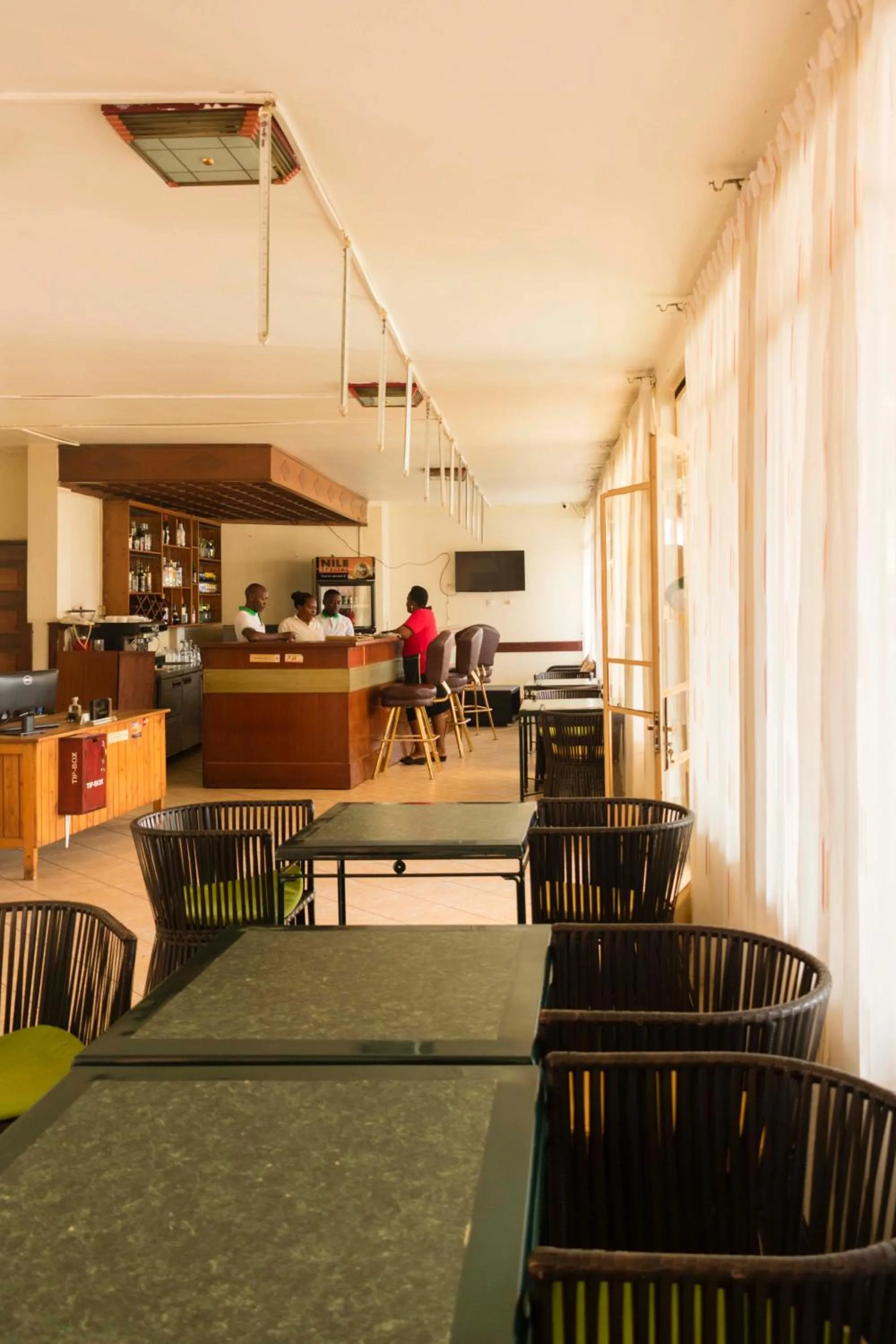 Lounge or bar in Agip Motel Mbarara