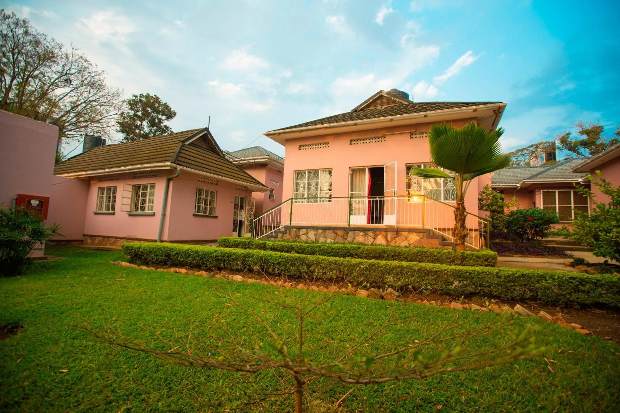 Garden in Agip Motel Mbarara
