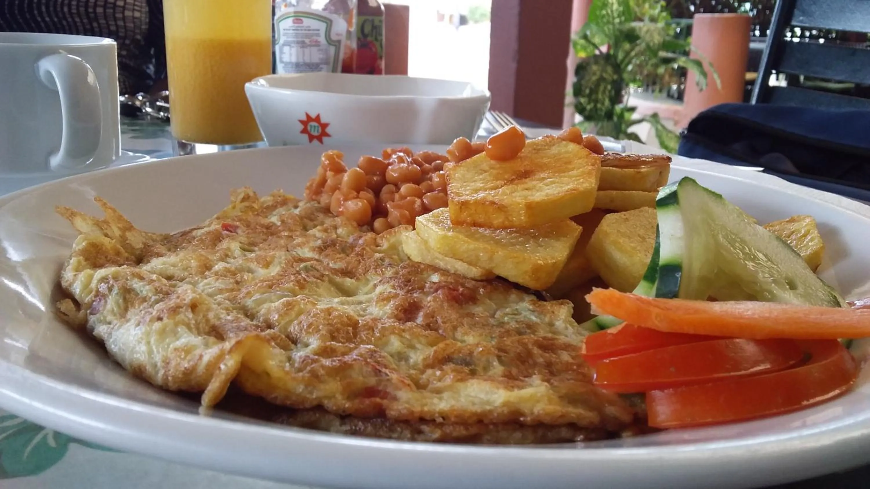 Food in Agip Motel Mbarara