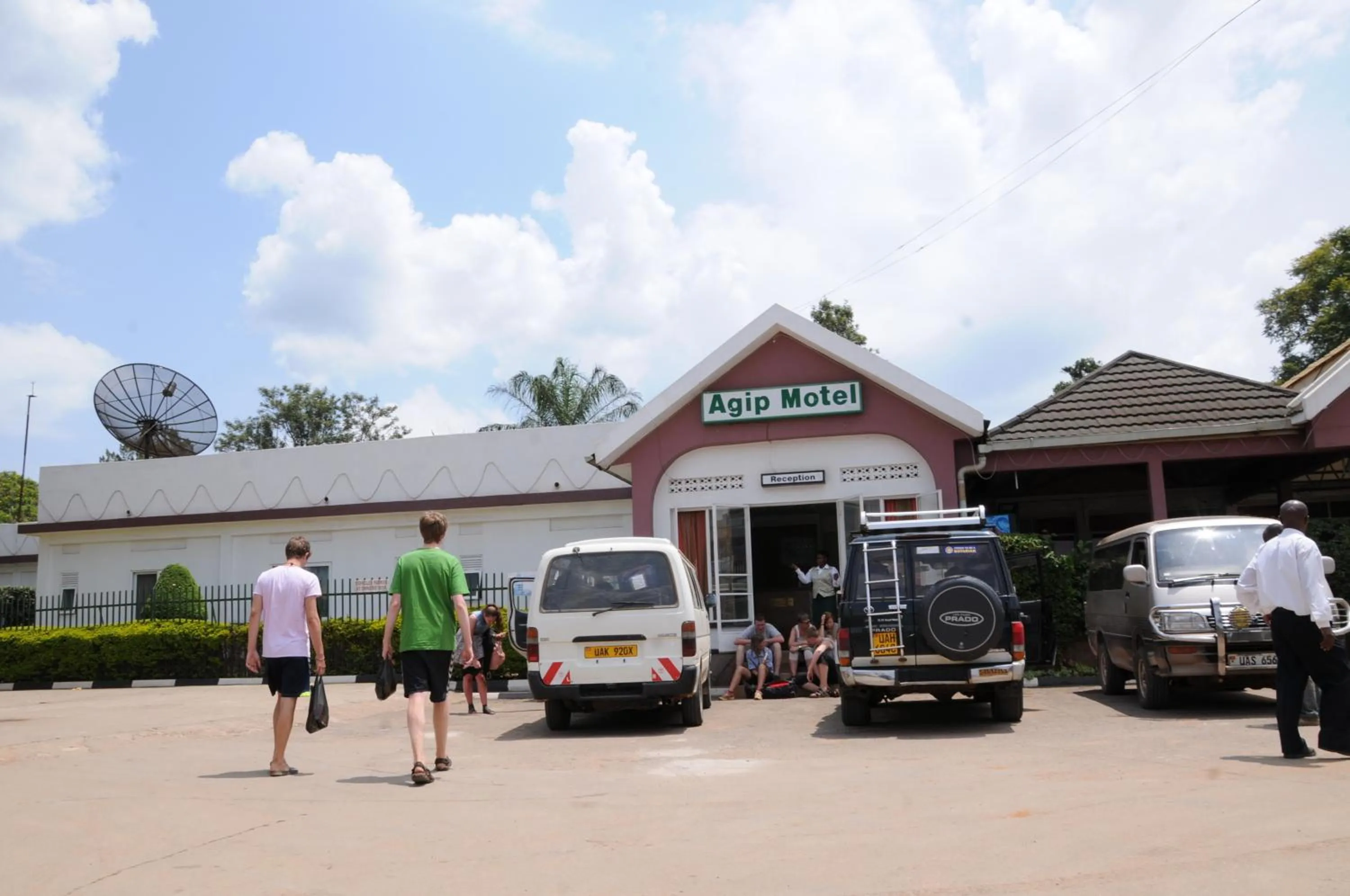 Lobby or reception in Agip Motel Mbarara