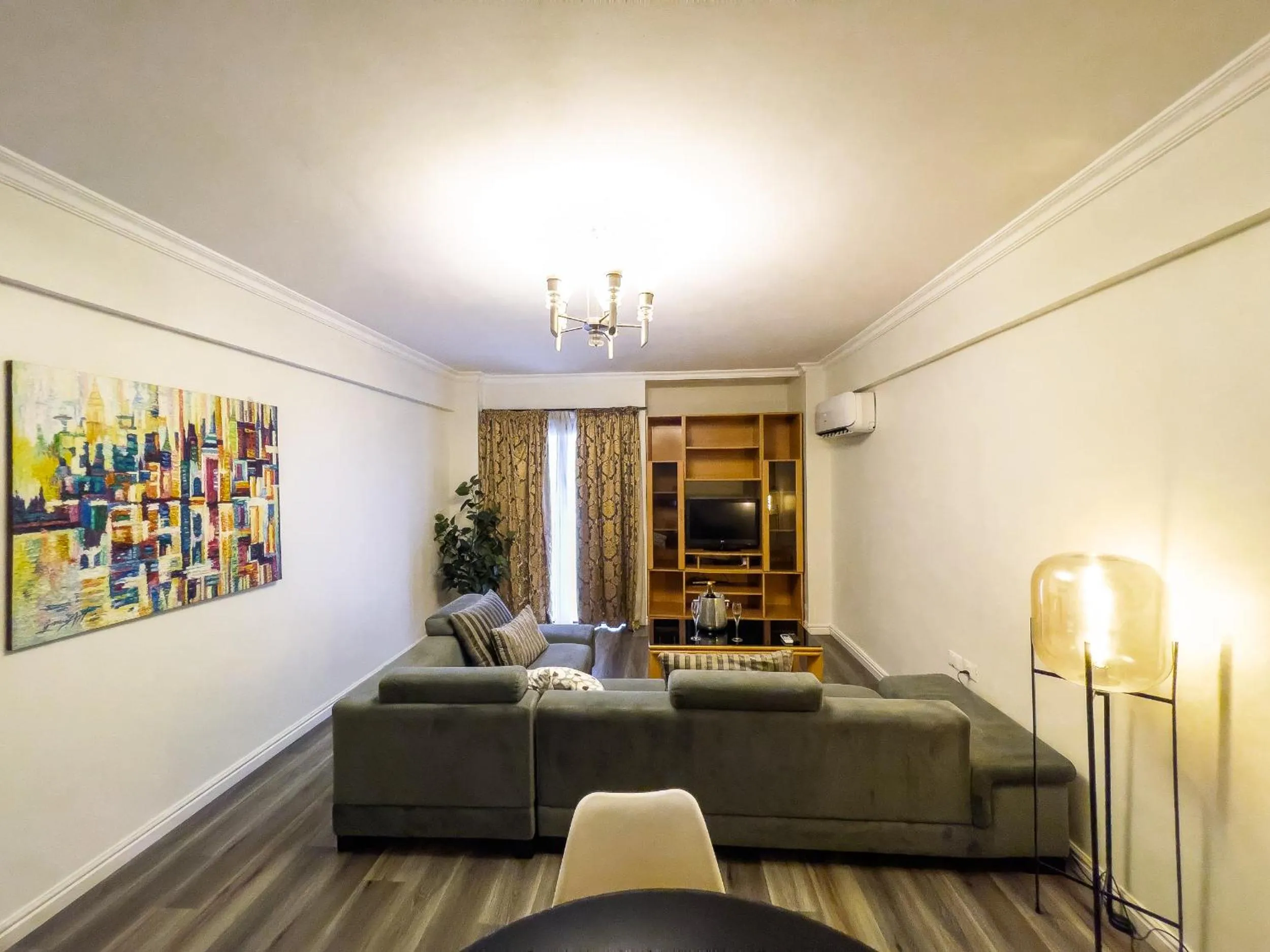 Living room in Maroko Bayshore Suites