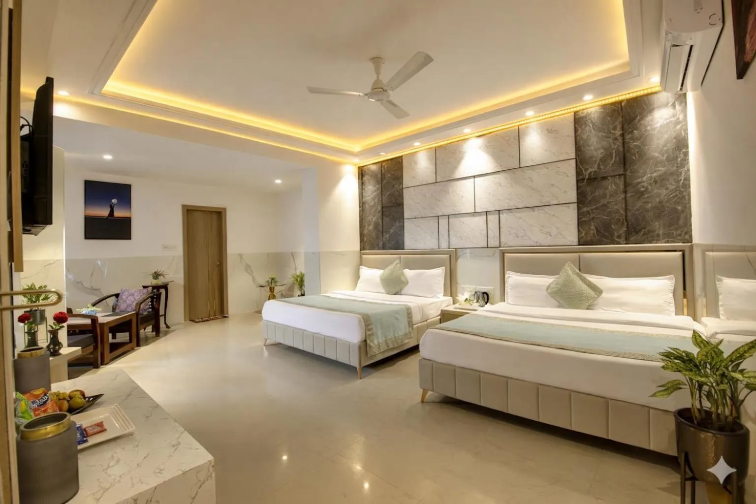 Bedroom, Bed in Hotel DELHI 37 by STAR GROUP