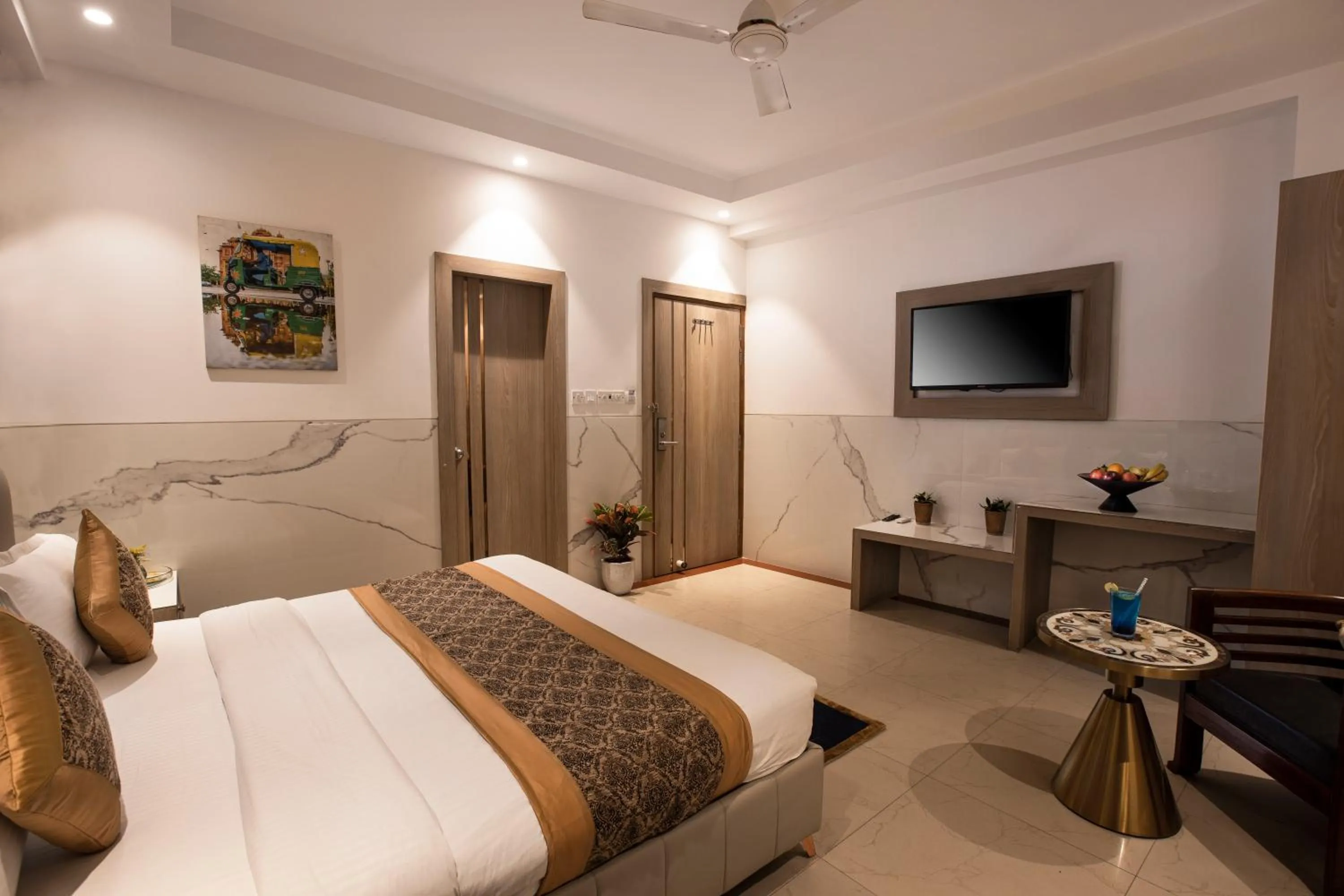 Bed in Hotel DELHI 37 by STAR GROUP