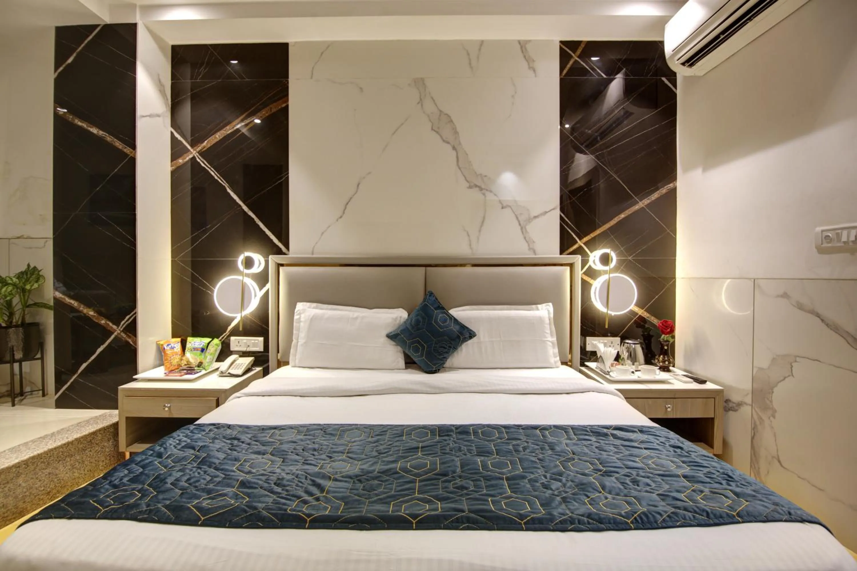 Bed in Hotel DELHI 37 by STAR GROUP