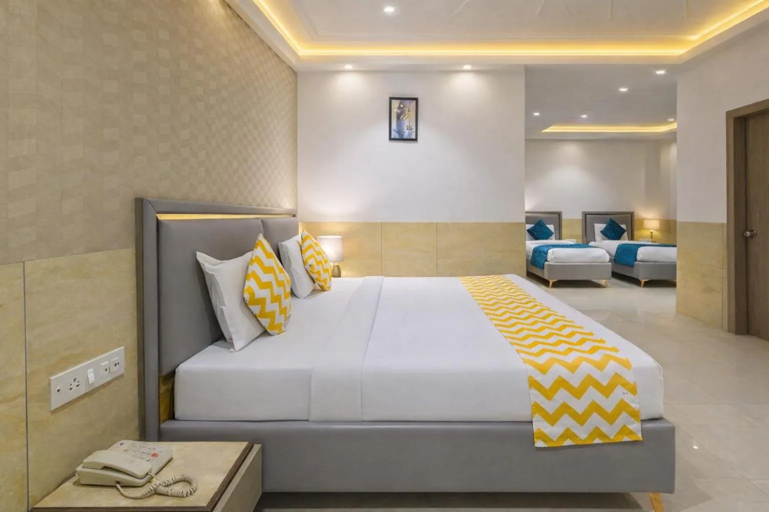 Photo of the whole room, Bed in Hotel DELHI 37 by STAR GROUP