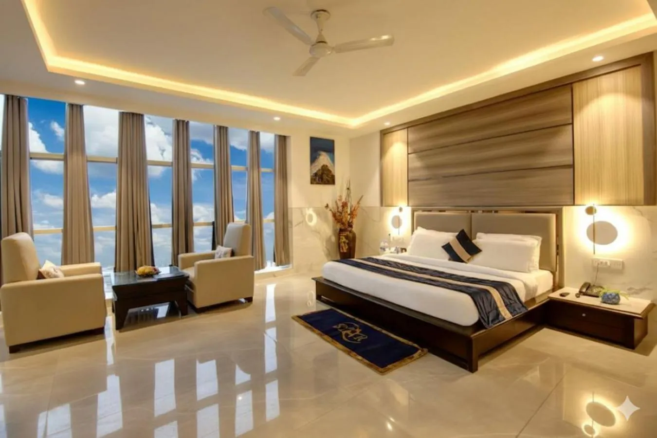 Bedroom, Bed in Hotel DELHI 37 by STAR GROUP