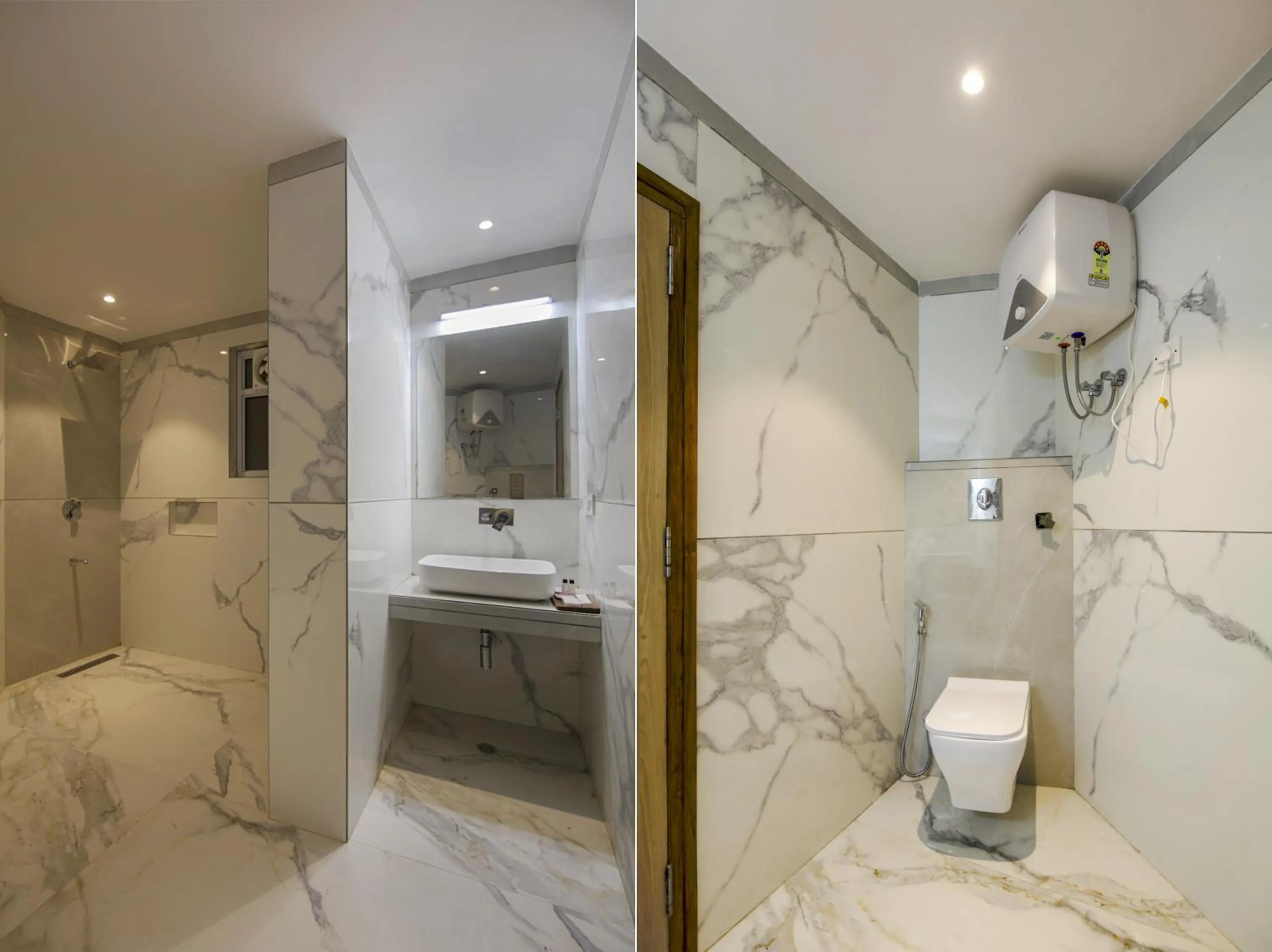 Bathroom in Hotel DELHI 37 by STAR GROUP