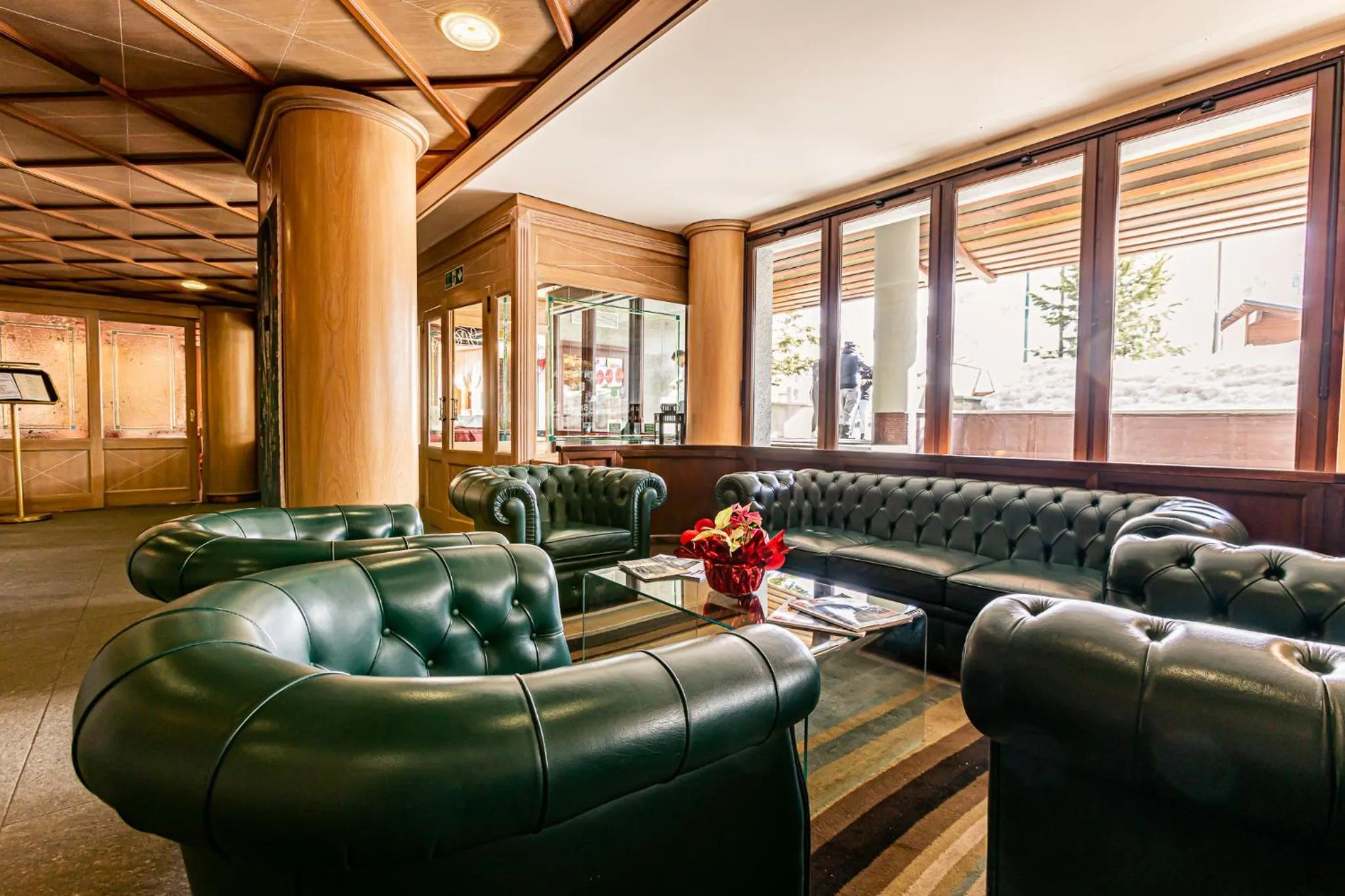 Lobby or reception in Hotel Cristallo