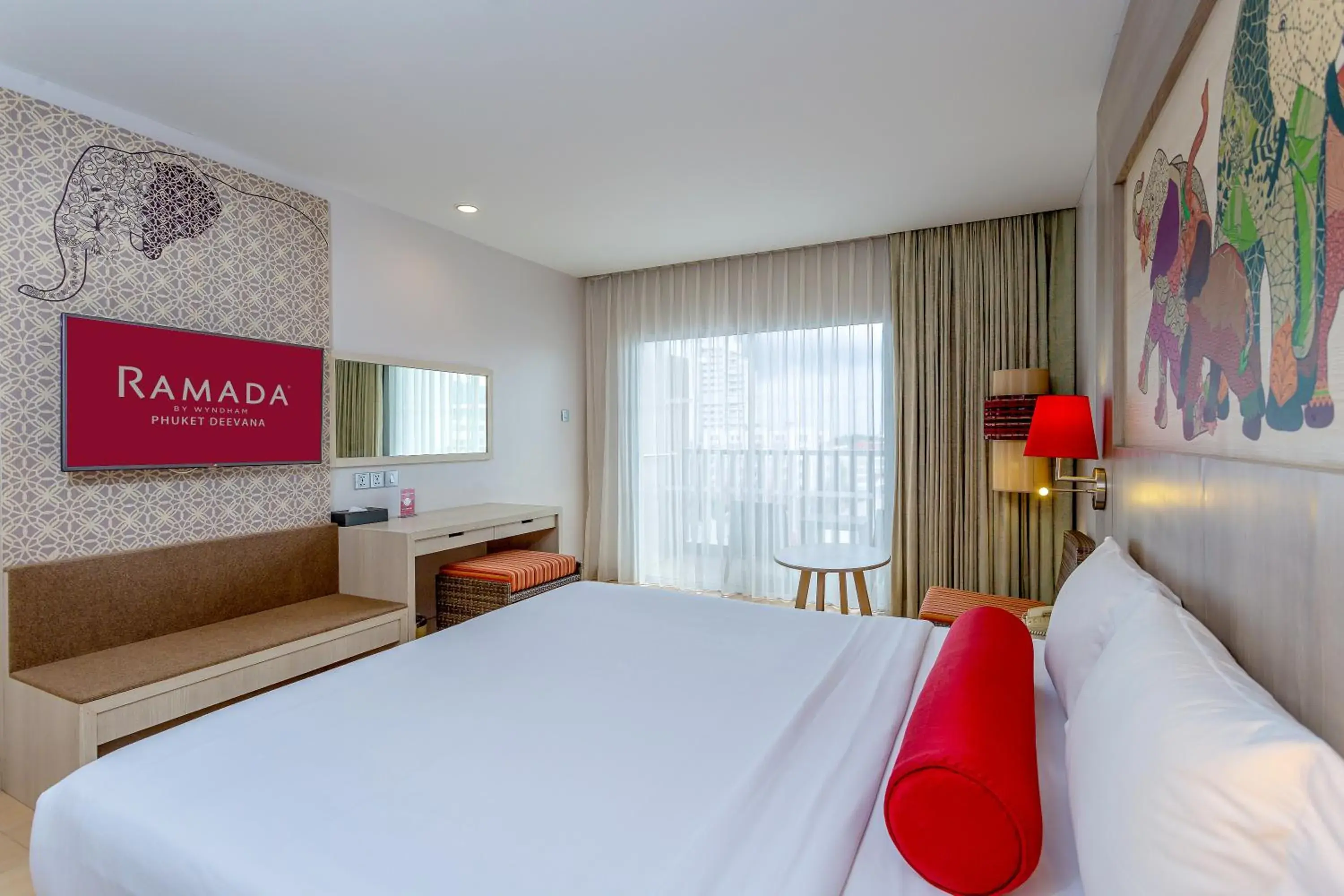 Deluxe Double or Twin Room with Balcony in Ramada by Wyndham Phuket Deevana Deluxe Double or Twin Room with Balcony in Ramada by Wyndham Phuket Deevana