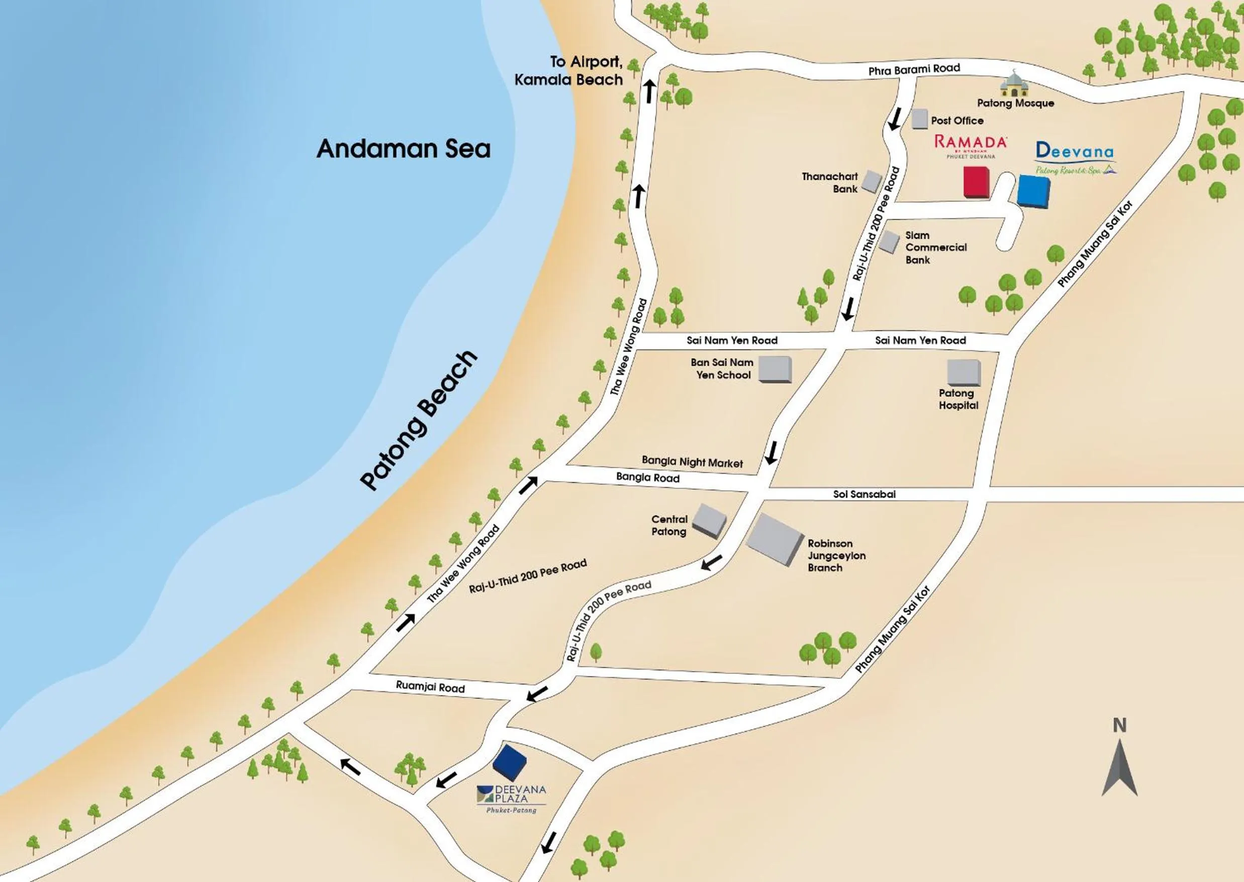 Property building in Ramada by Wyndham Phuket Deevana