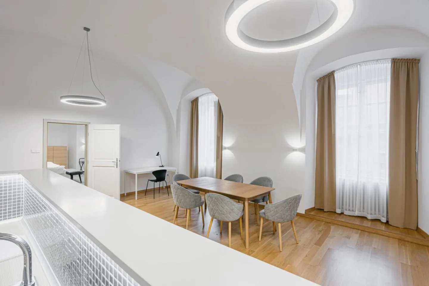 Living room in Hotel Benedict