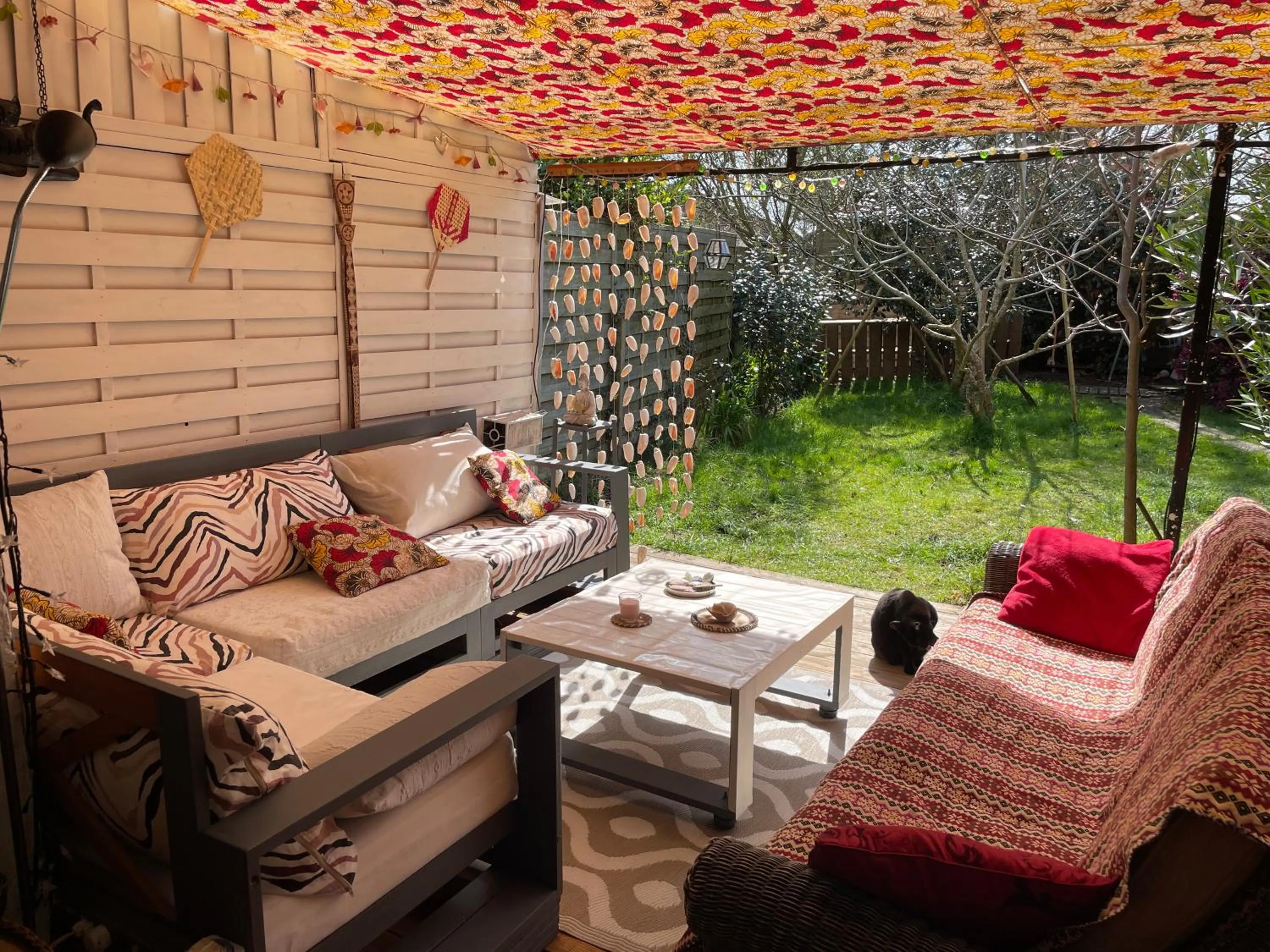 Patio in La Chambre Du Voyageur