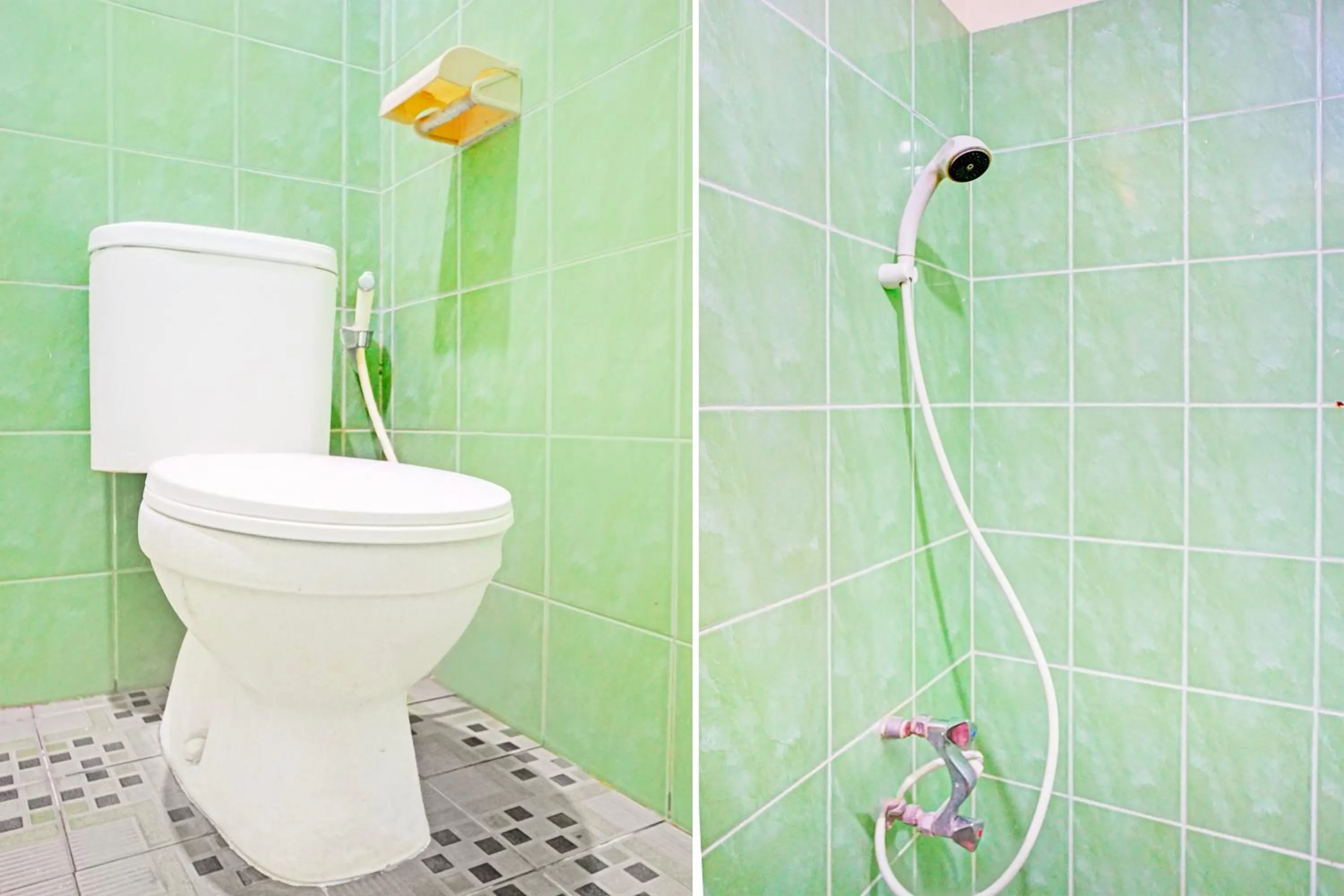 Bathroom in Hotel O Skyview Near Universitas Sumatra Utara ( USU ) Formerly Juma Ciger