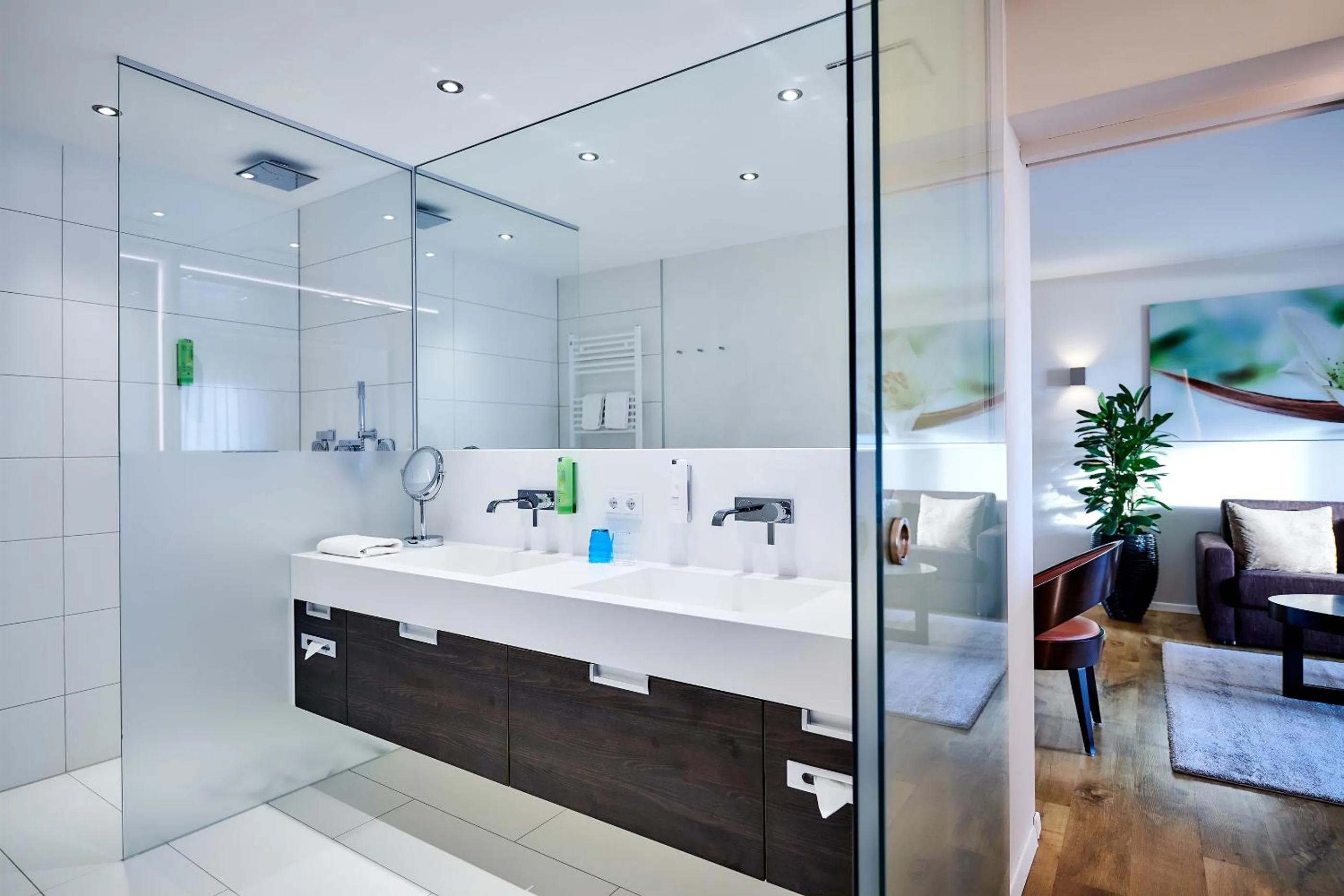 Bathroom in Der Birkenhof Spa & Genuss Resort