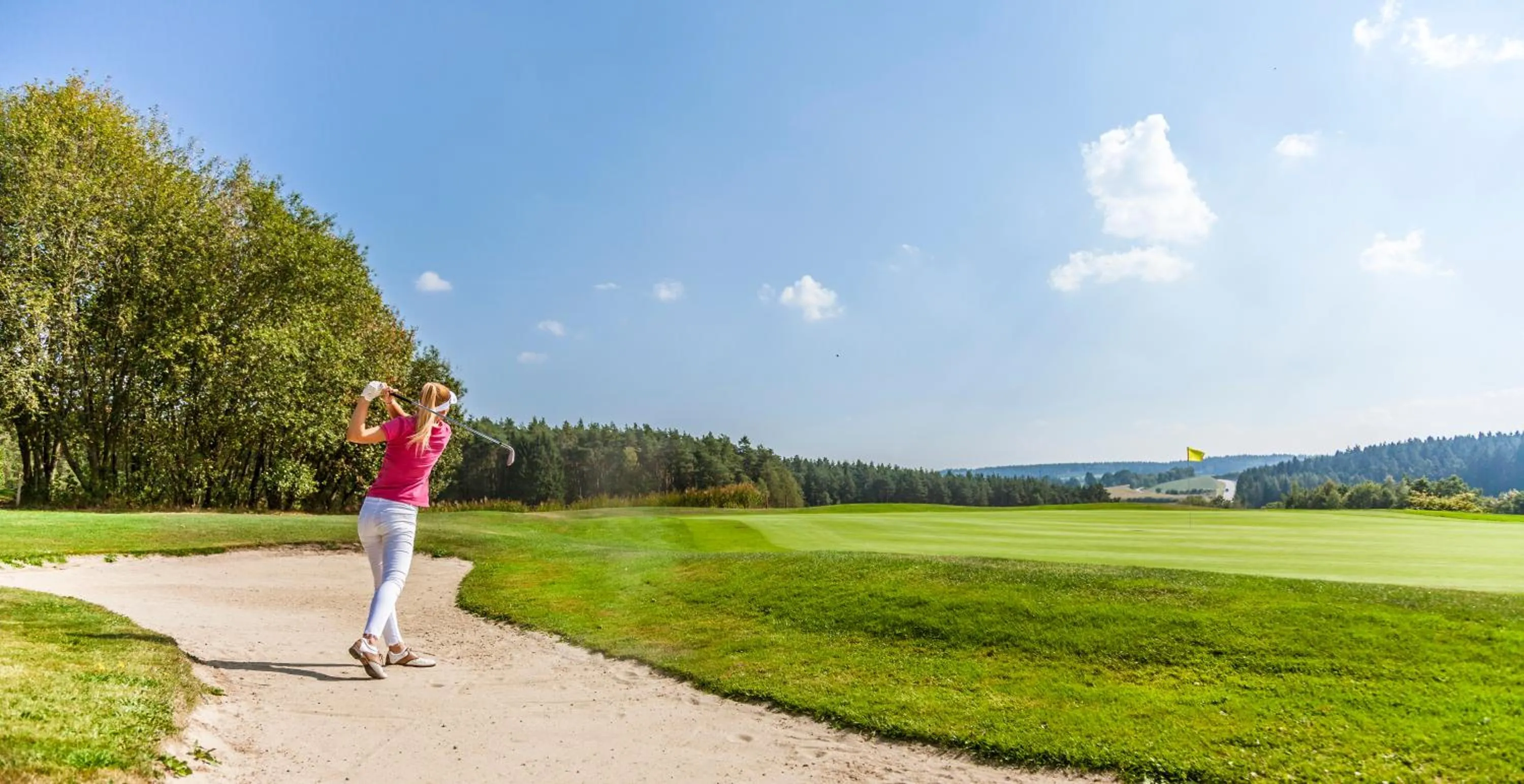 Golfcourse in Der Birkenhof Spa & Genuss Resort