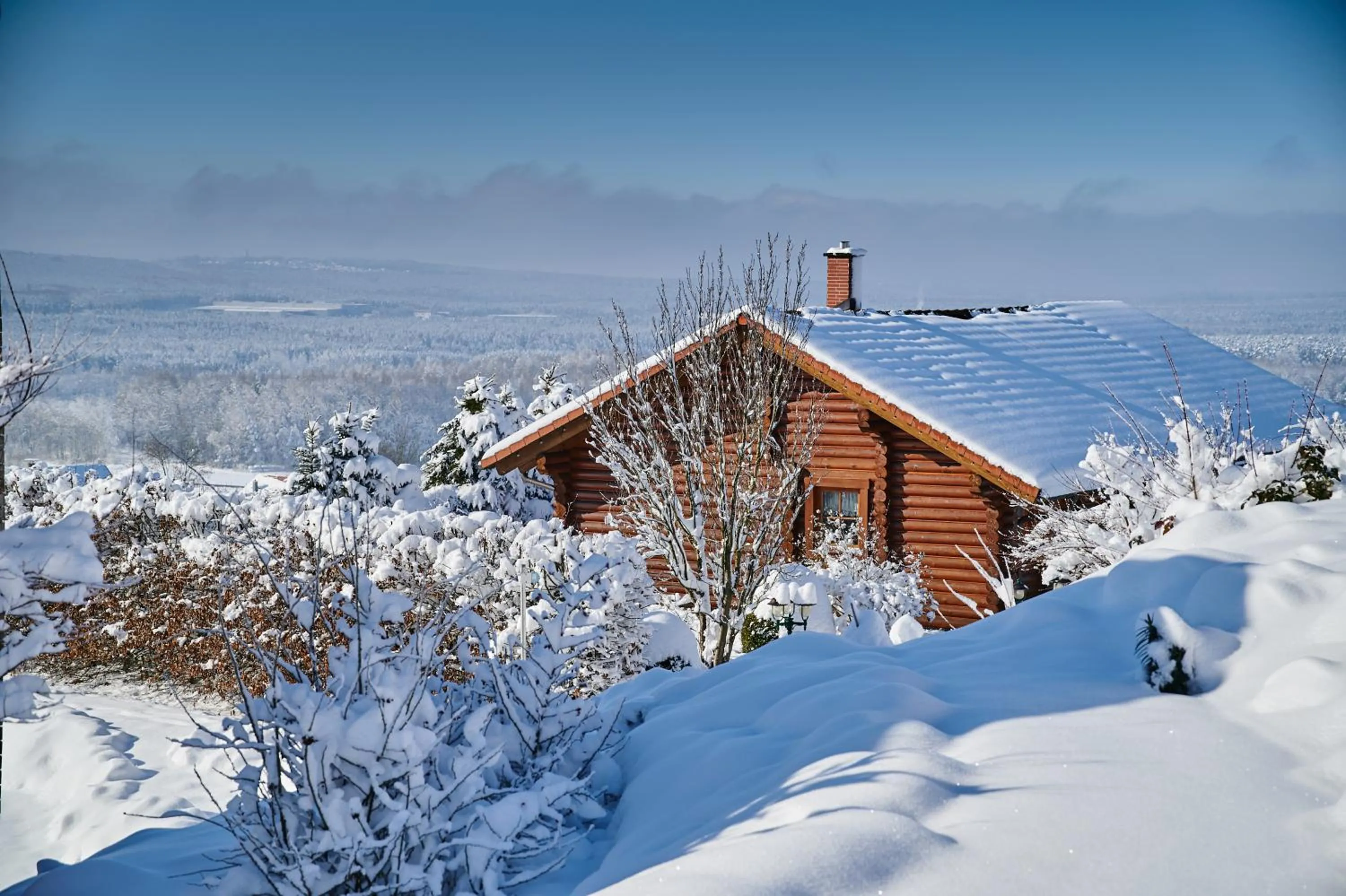 Garden view in Der Birkenhof Spa & Genuss Resort