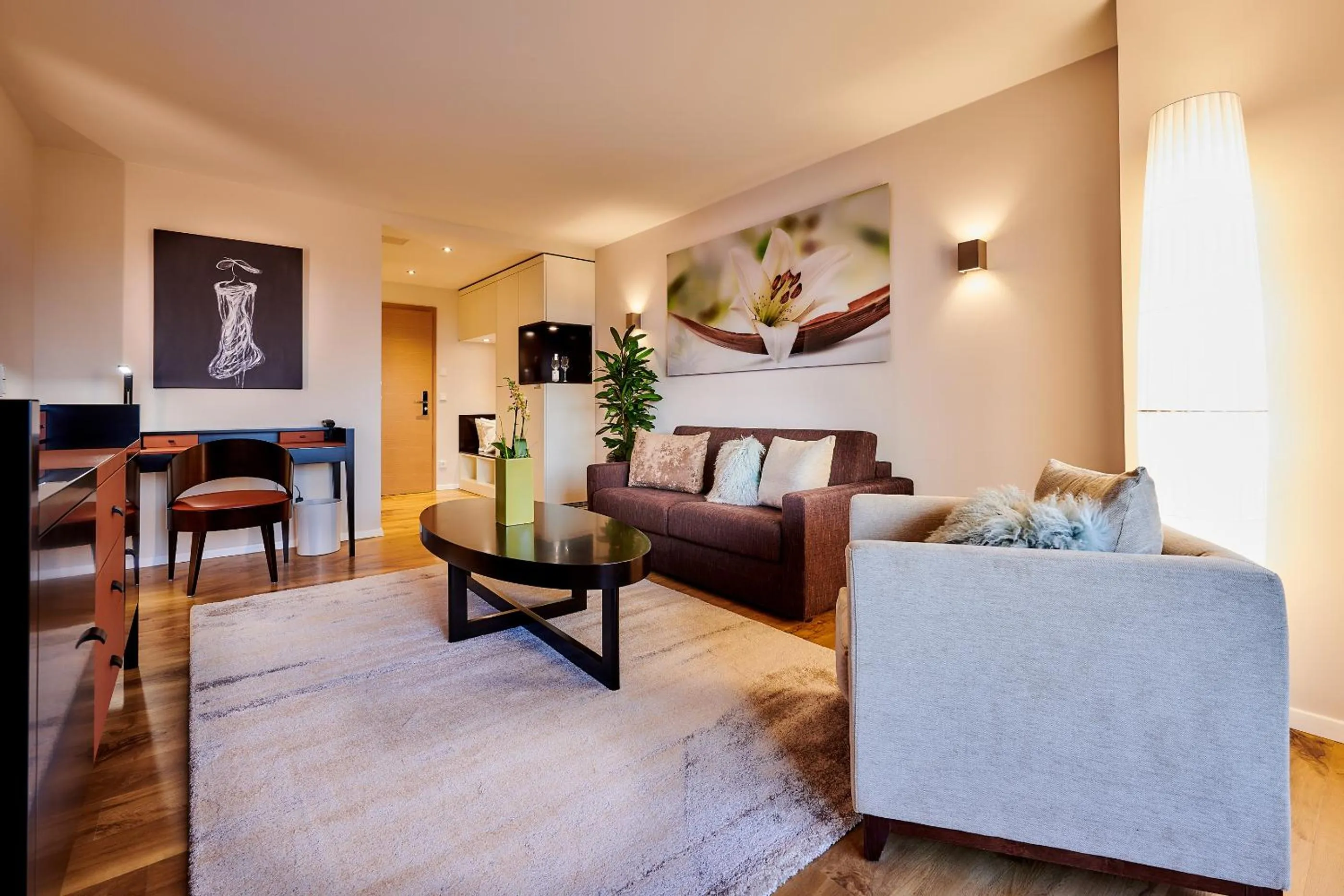 Living room in Der Birkenhof Spa & Genuss Resort