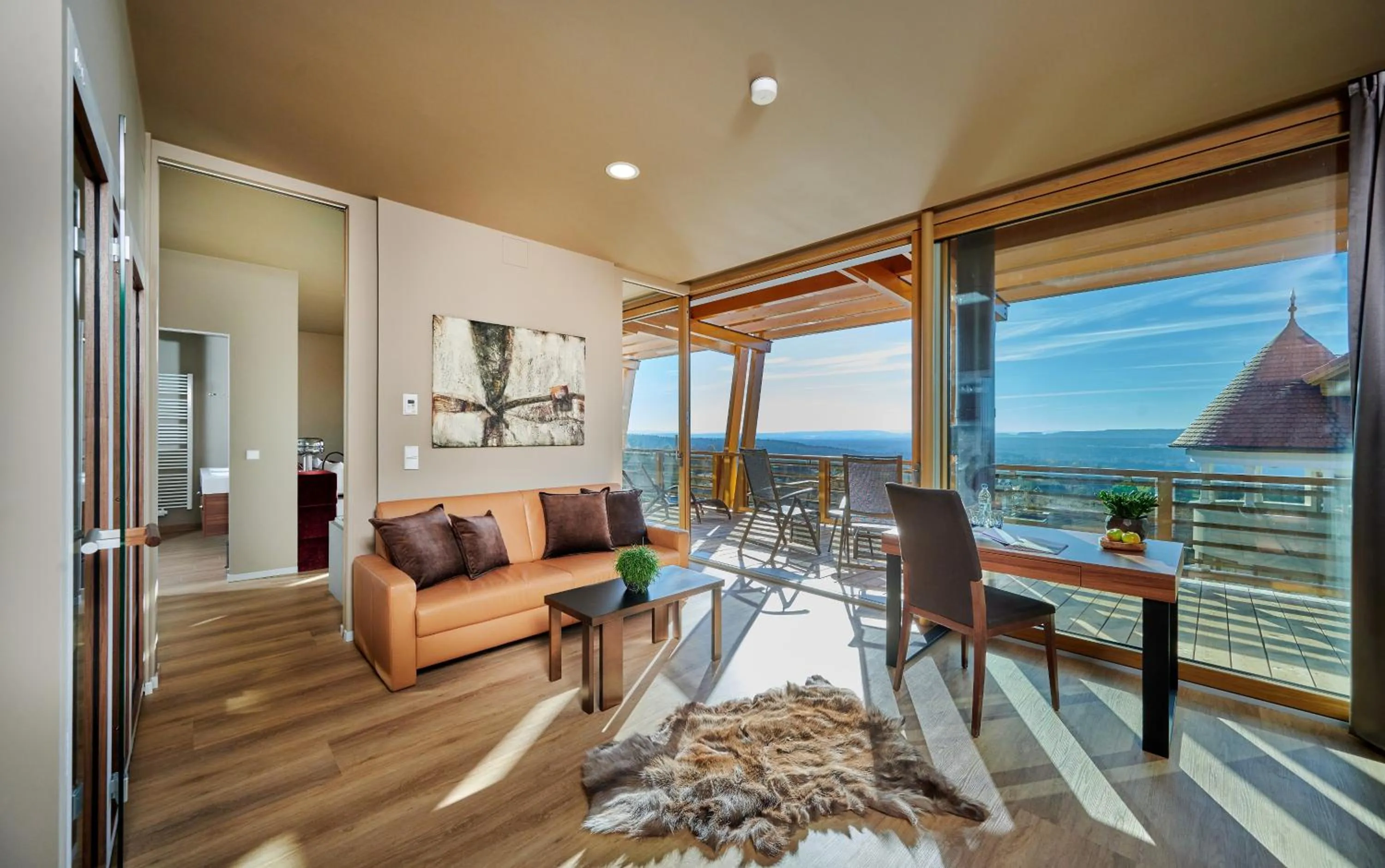 Living room in Der Birkenhof Spa & Genuss Resort