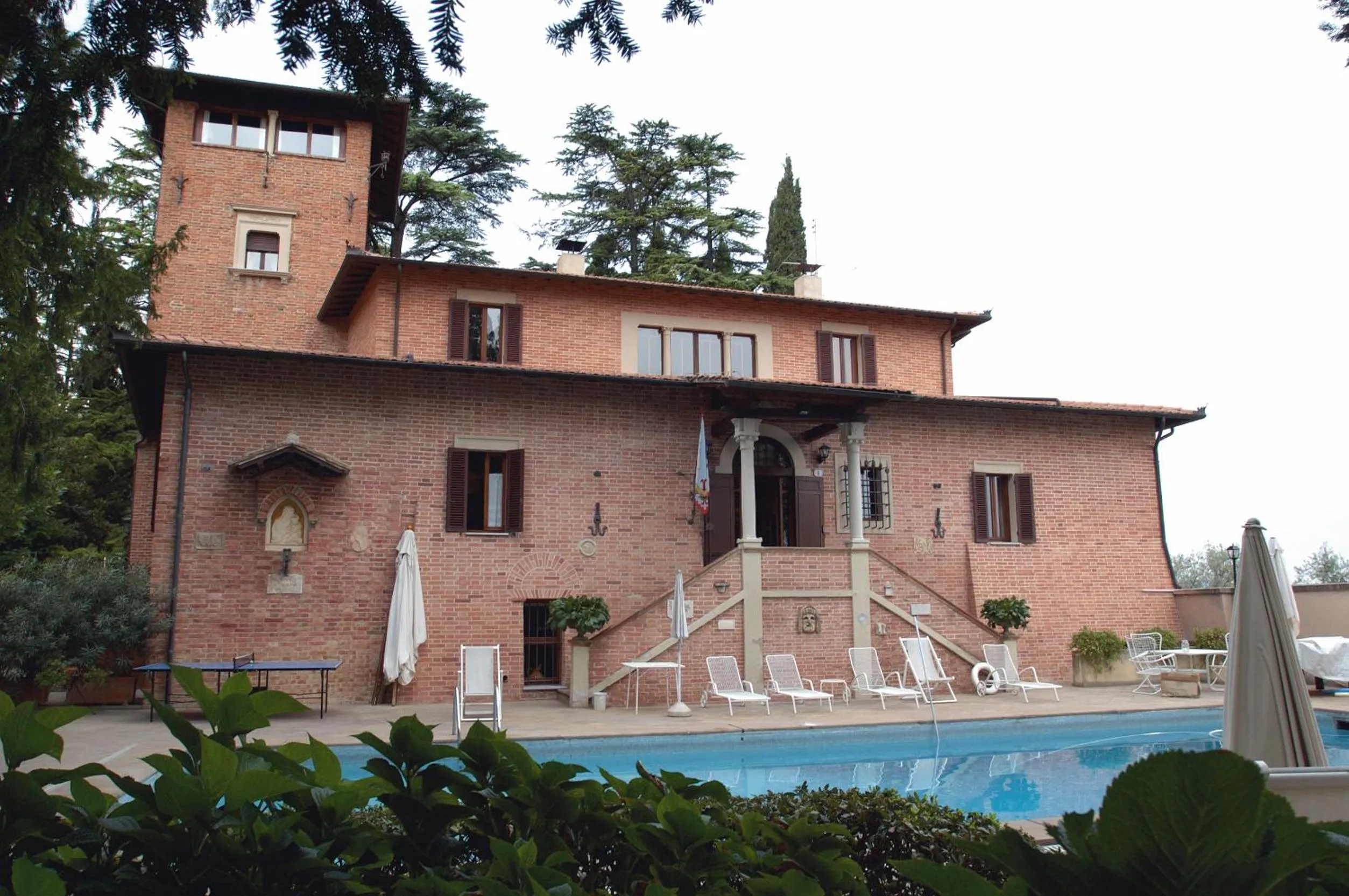 Swimming pool in Villa Pambuffetti