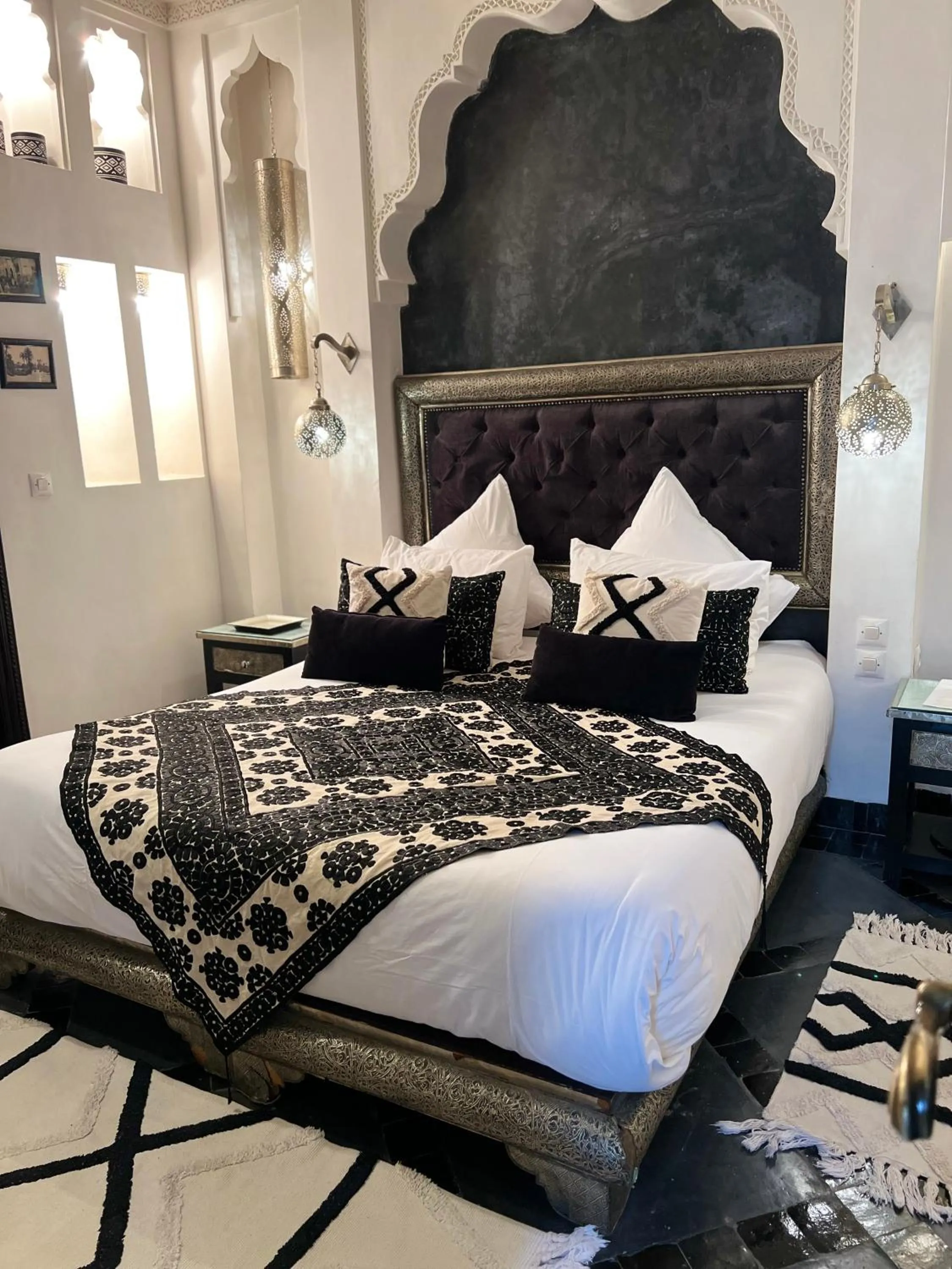 Bed in Riad Rêve d'Or