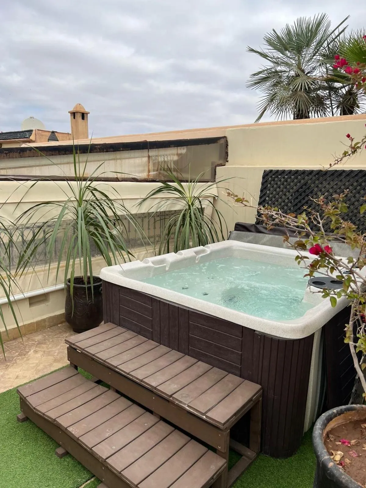 Hot Tub in Riad Rêve d'Or