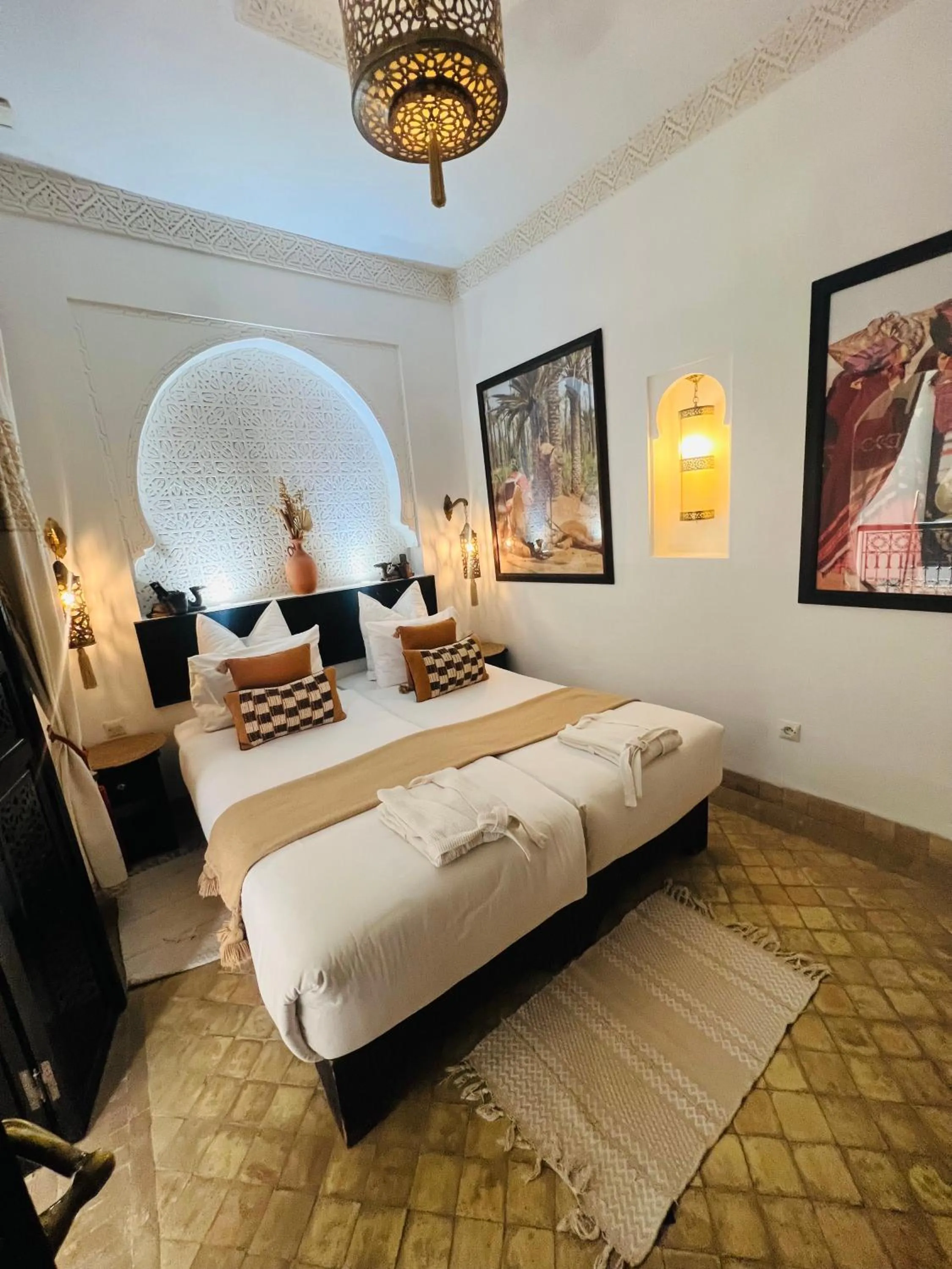 Bed in Riad Rêve d'Or