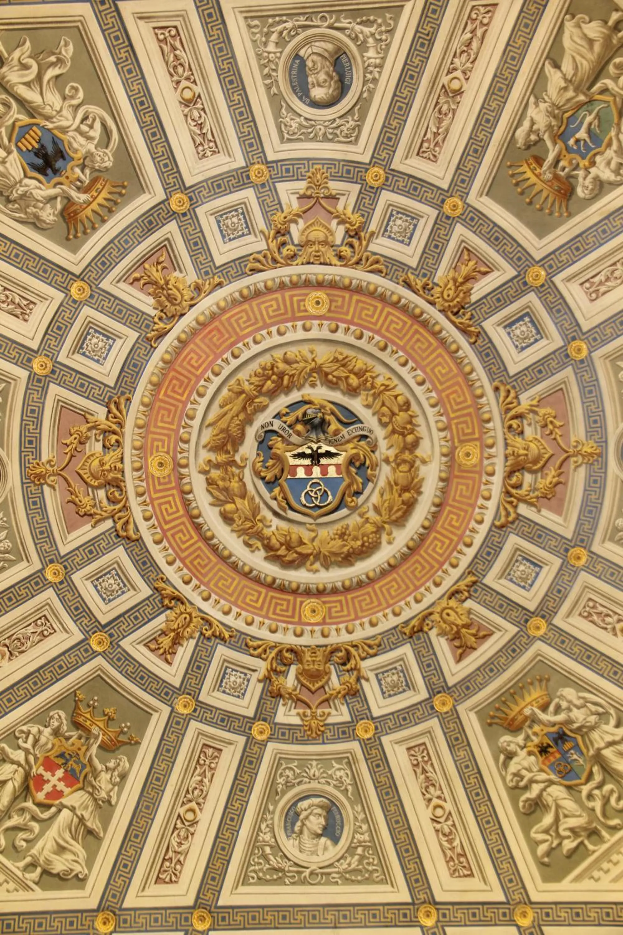 Decorative detail in Residenza Dei Ricci