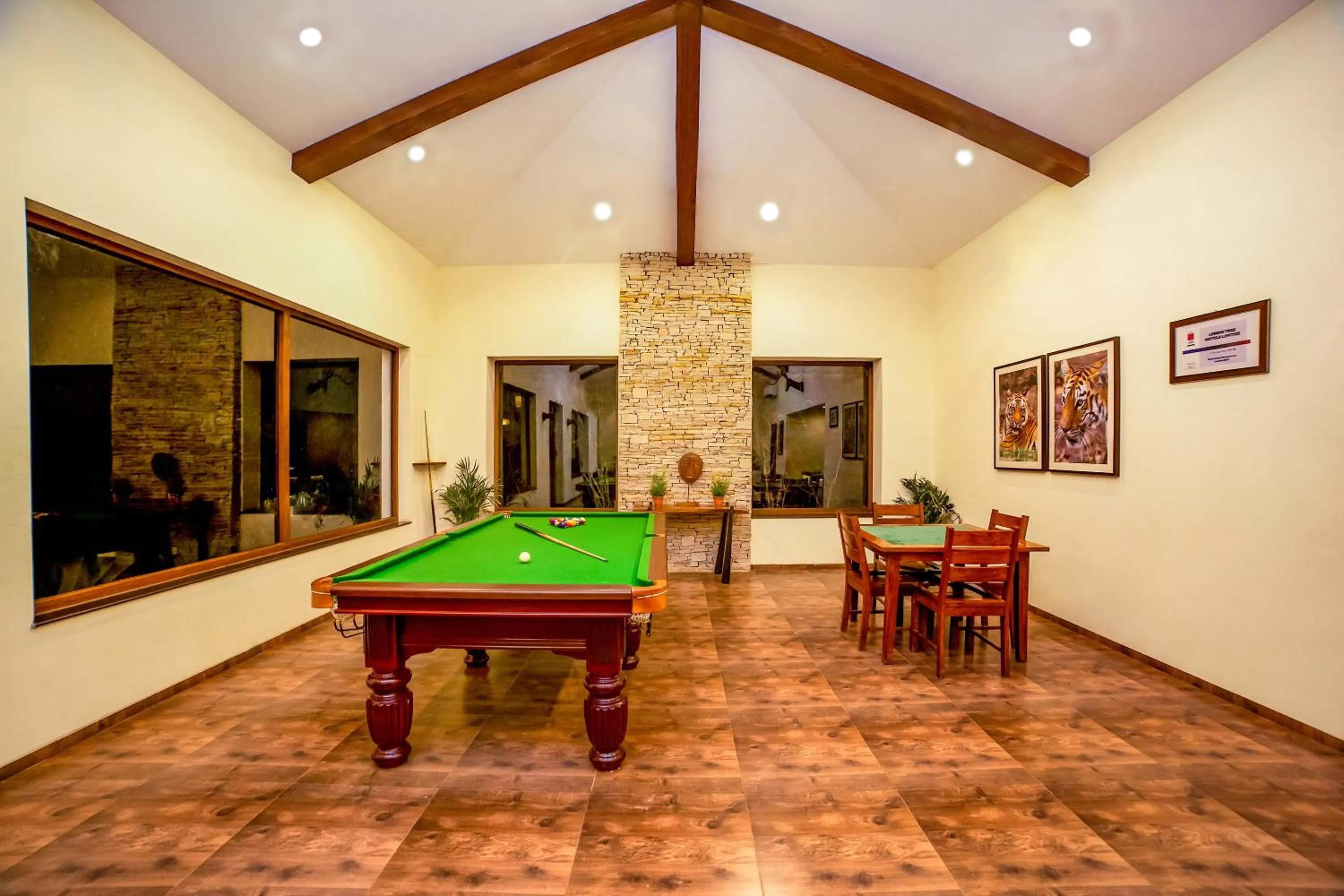 Billiard in Lemon Tree Wildlife Resort, Bandhavgarh