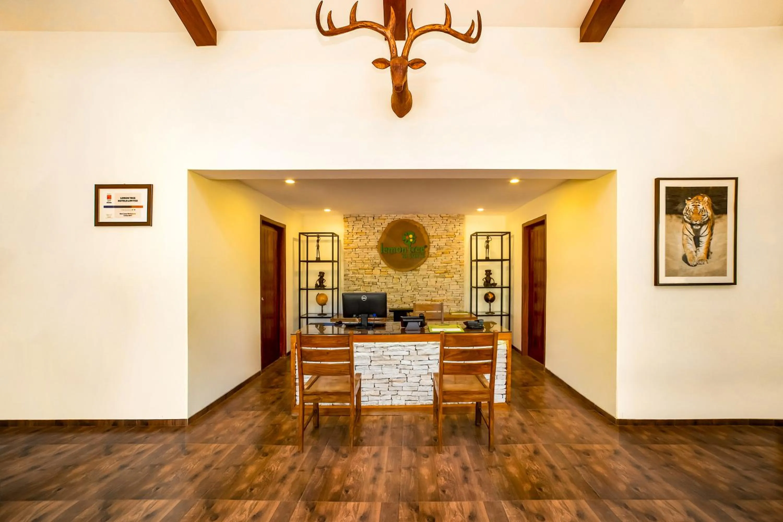 Lobby or reception in Lemon Tree Wildlife Resort, Bandhavgarh