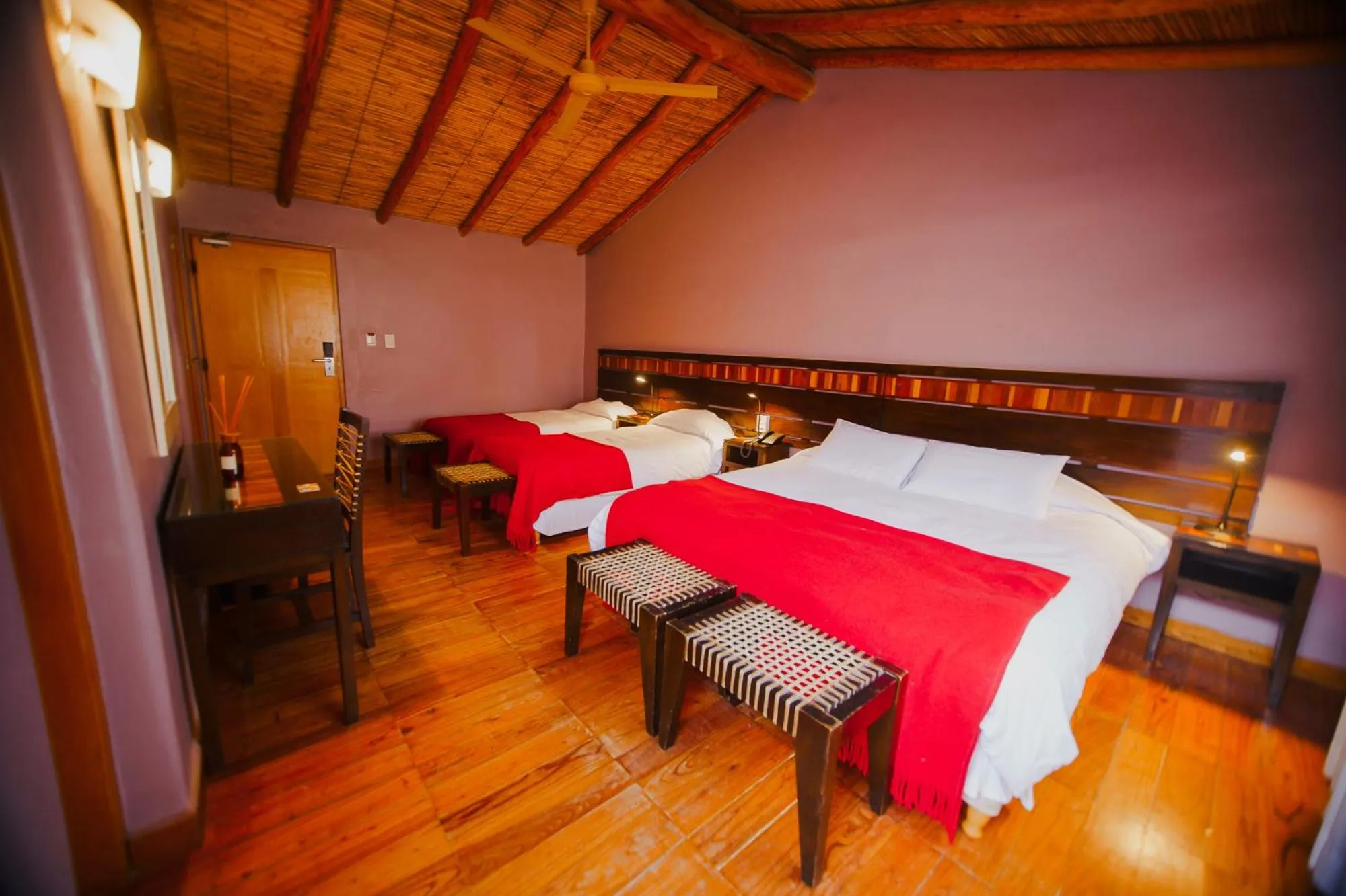 Bed in La Comarca Hotel
