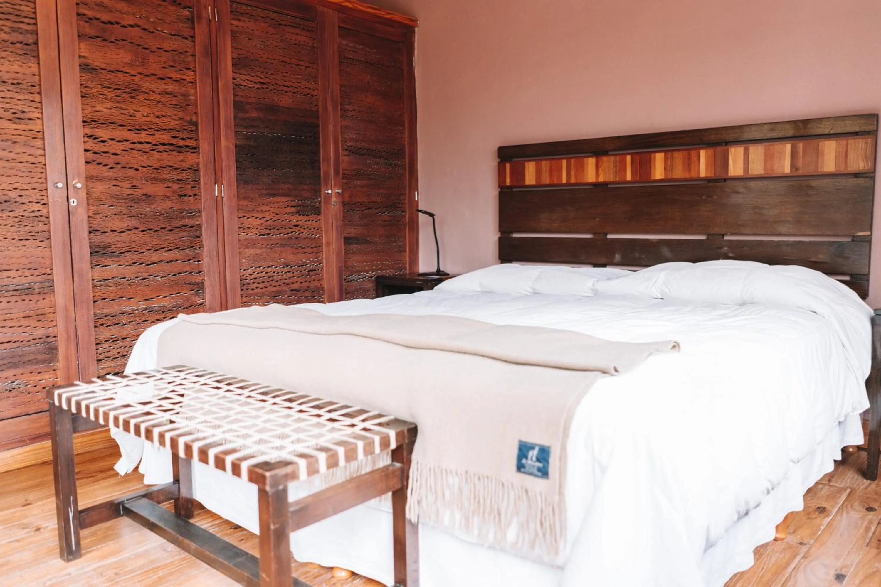 Bed in La Comarca Hotel