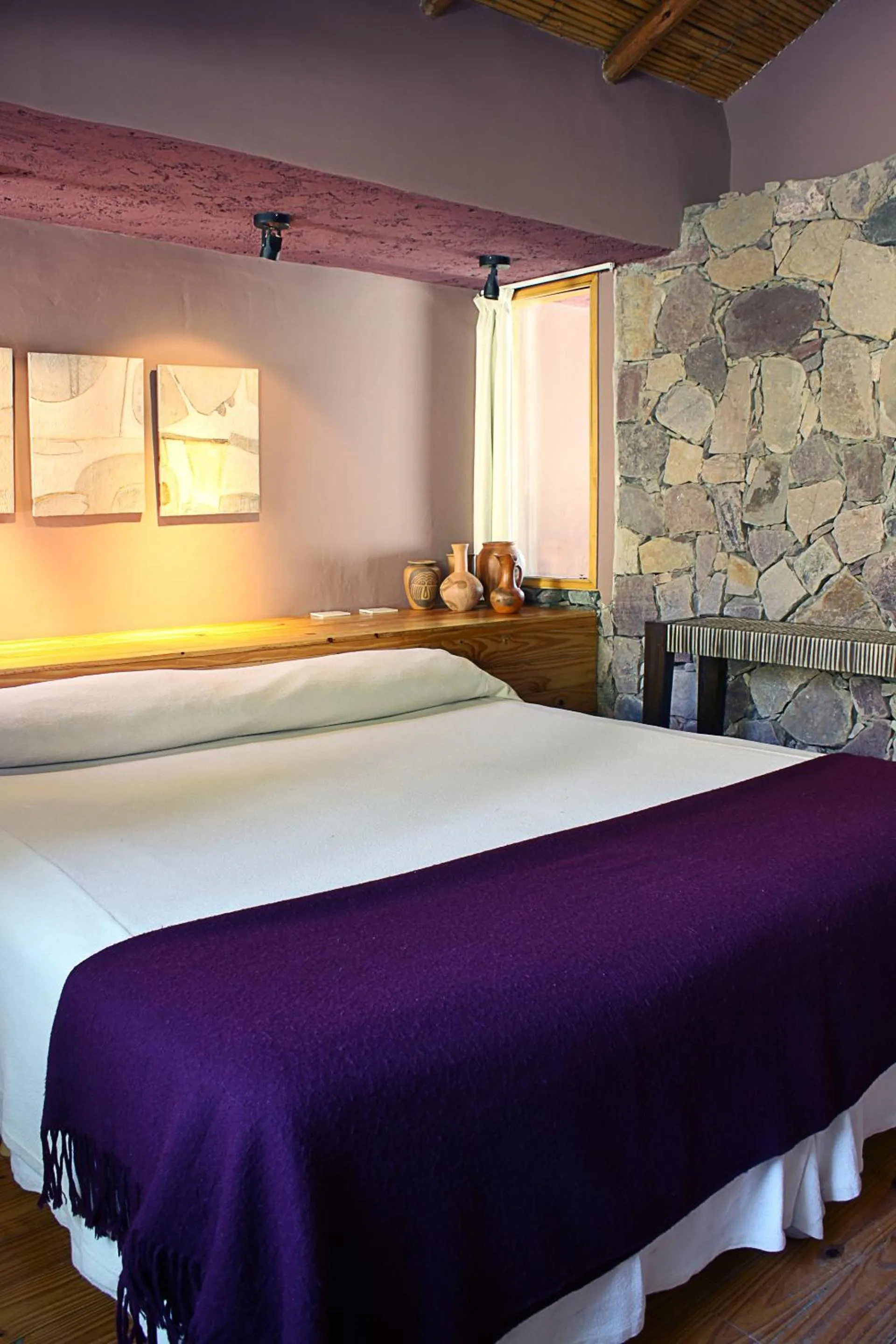 Bed in La Comarca Hotel
