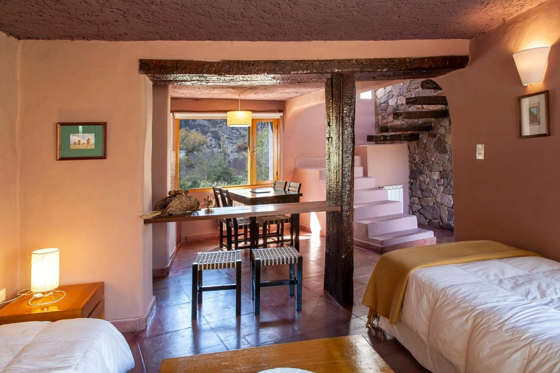 Bed in La Comarca Hotel