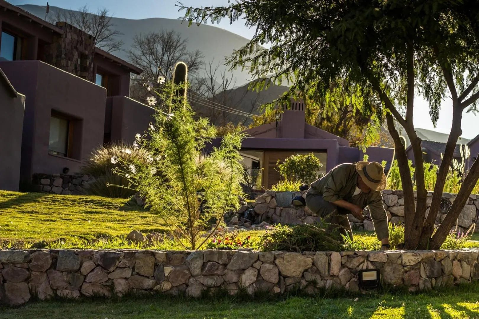 Garden in La Comarca Hotel