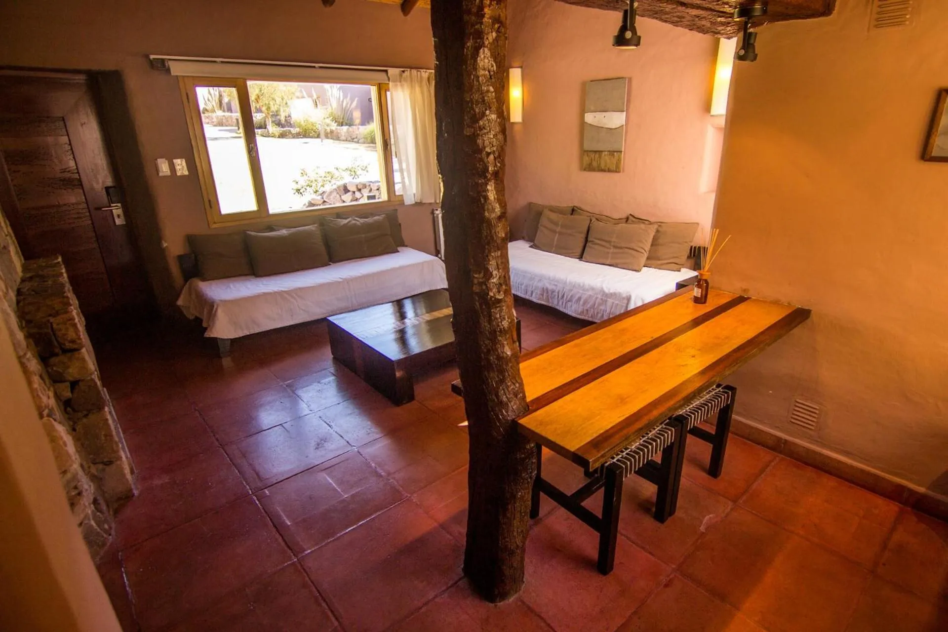 Bed in La Comarca Hotel