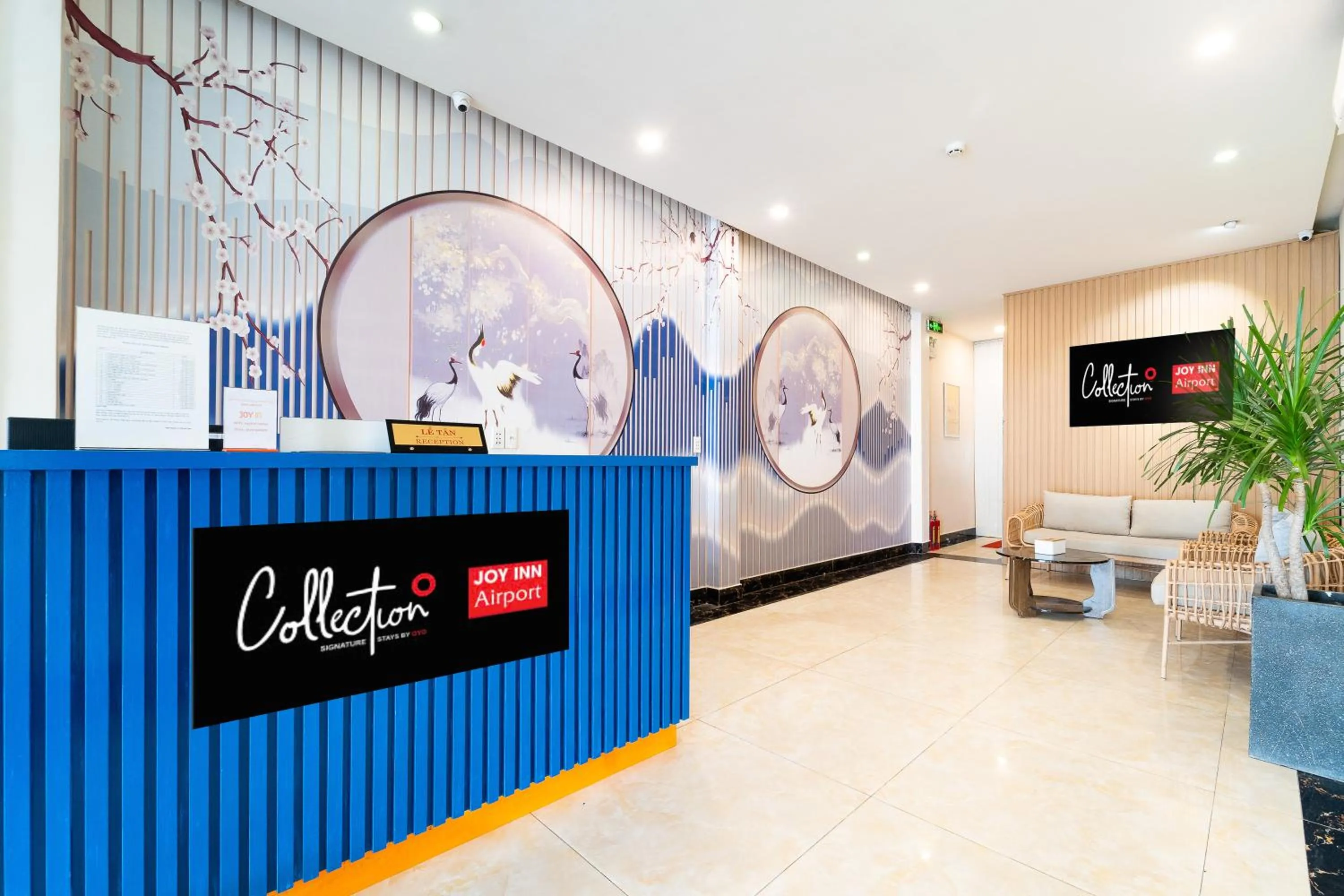 Lobby or reception in Collection O Joy Inn - Near T3 Terminal