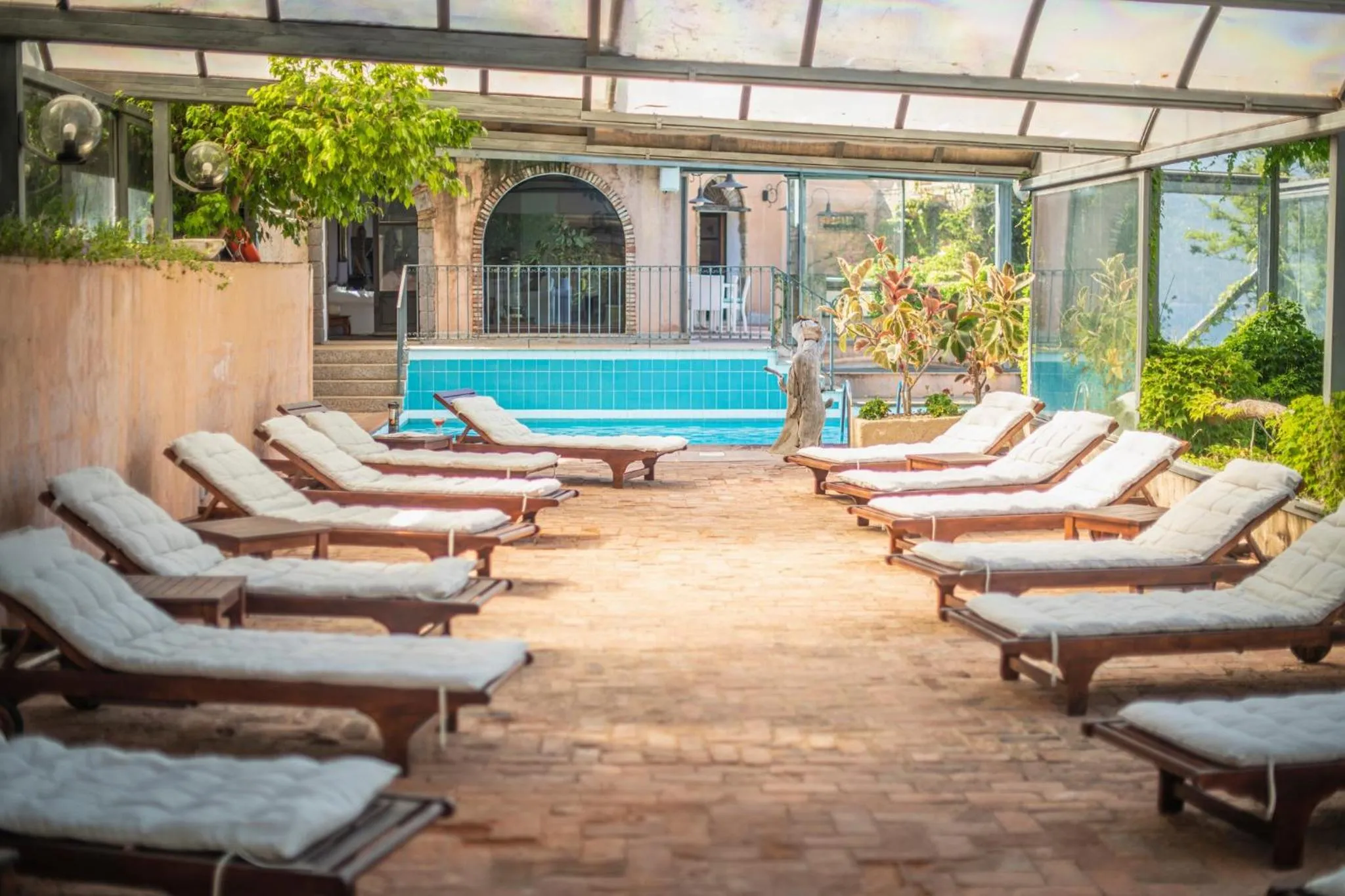 Pool view in Hotel Monte Turri - Adults Only