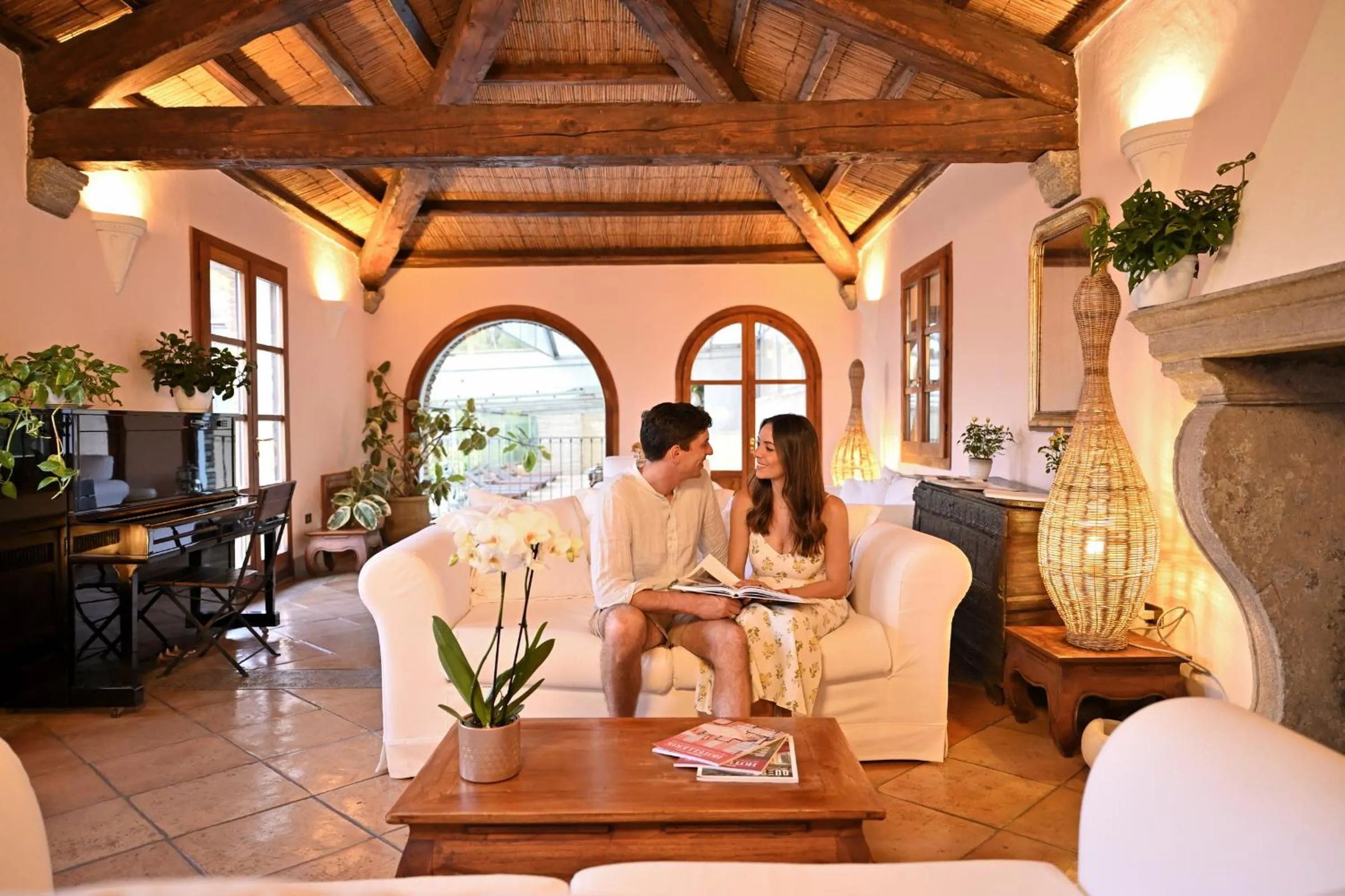 Seating area in Hotel Monte Turri - Adults Only