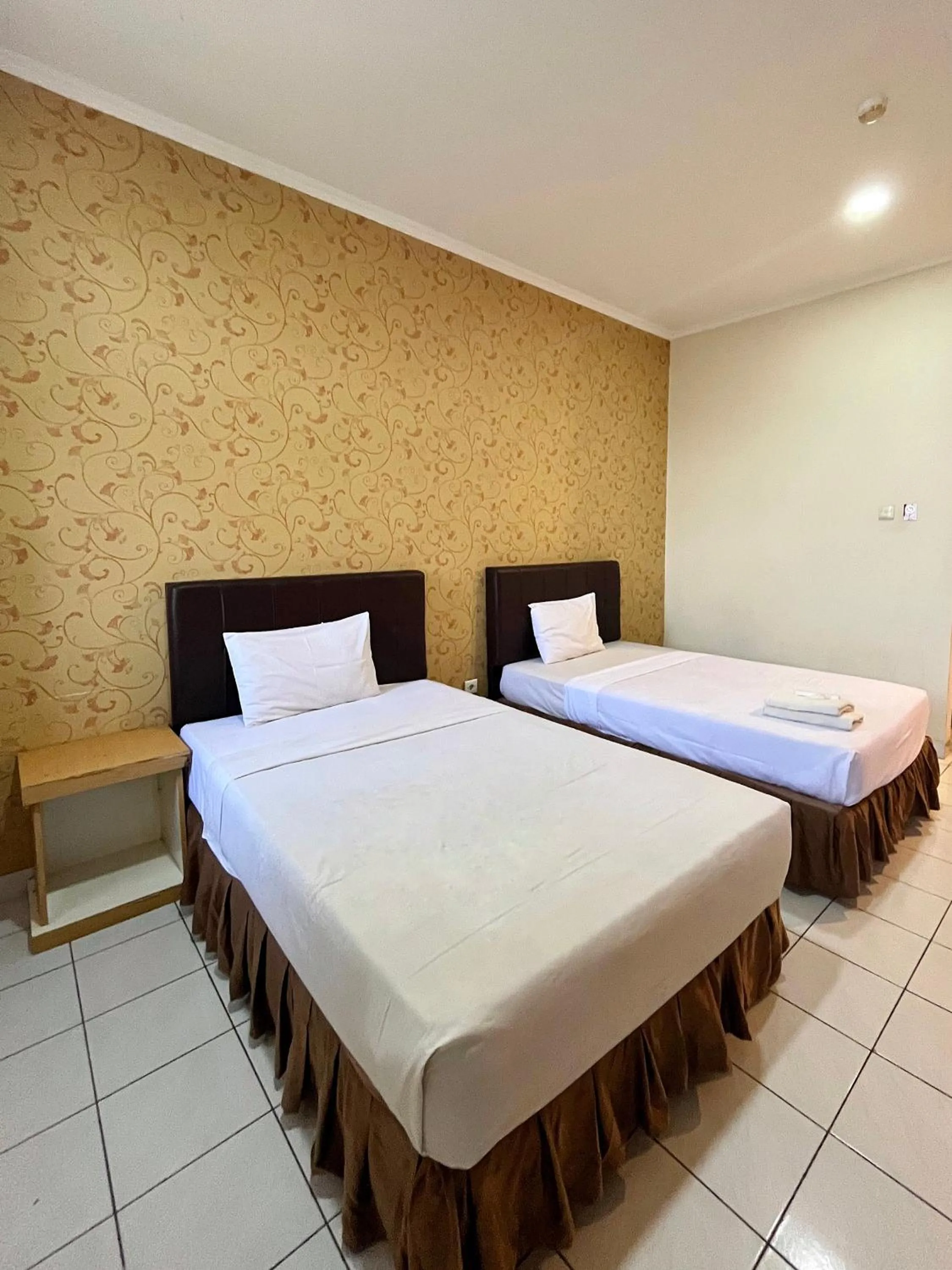 Bed in Hotel Posters