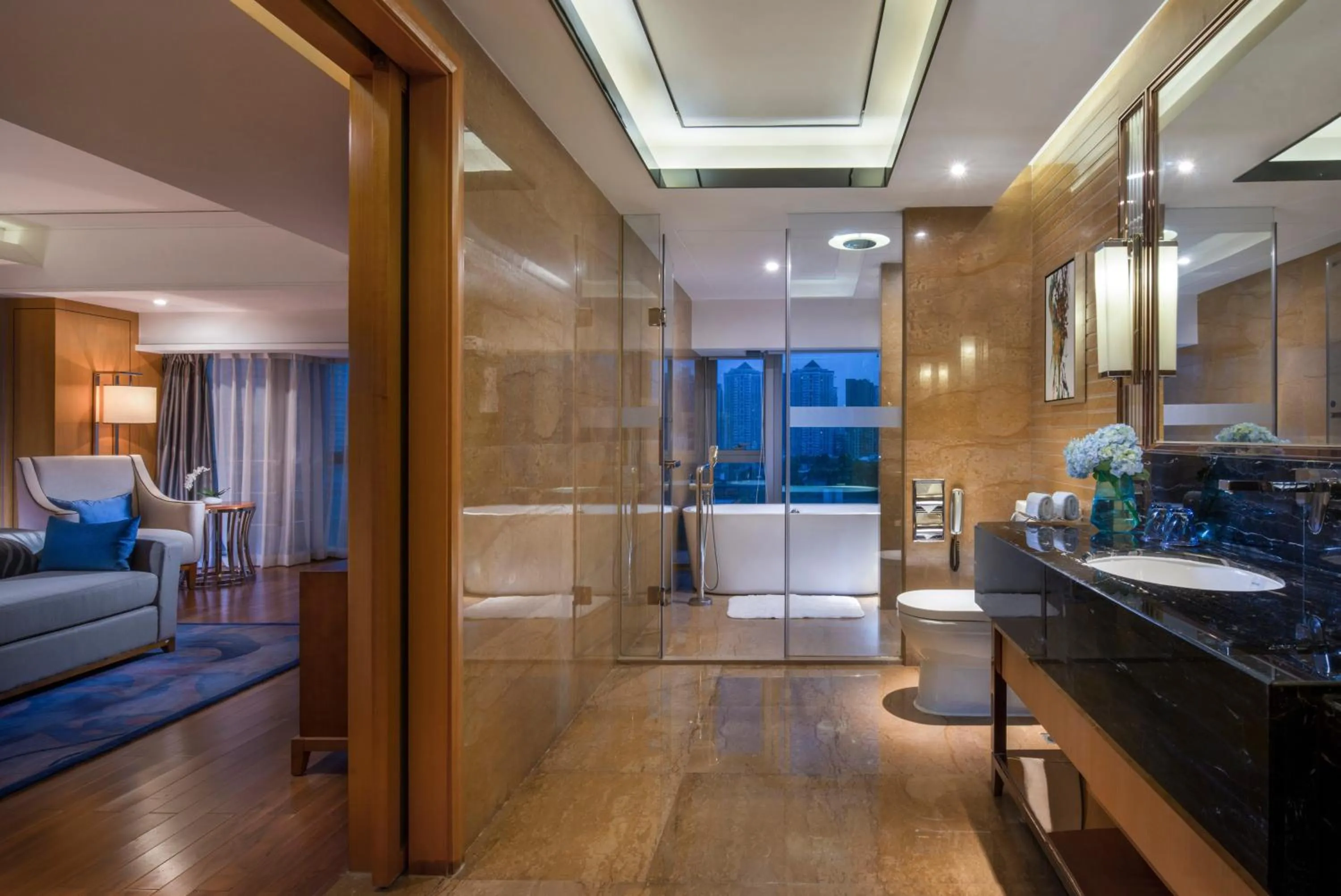 Bathroom in Sentosa Hotel Apartment Taoyuan Branch